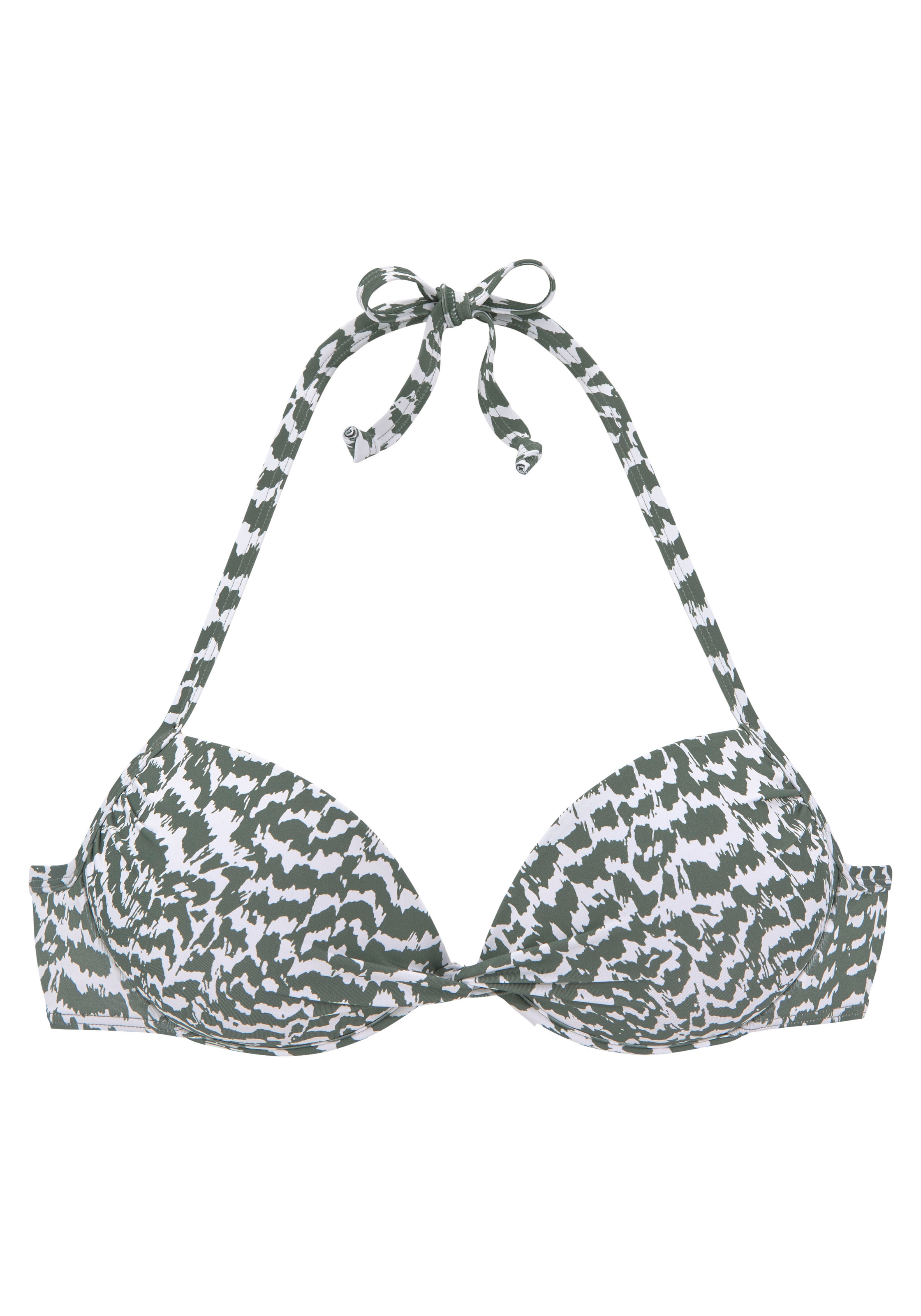 LASCANA Push-Up-Bikini-Top »Sansa«, mit gedrehter-Optik