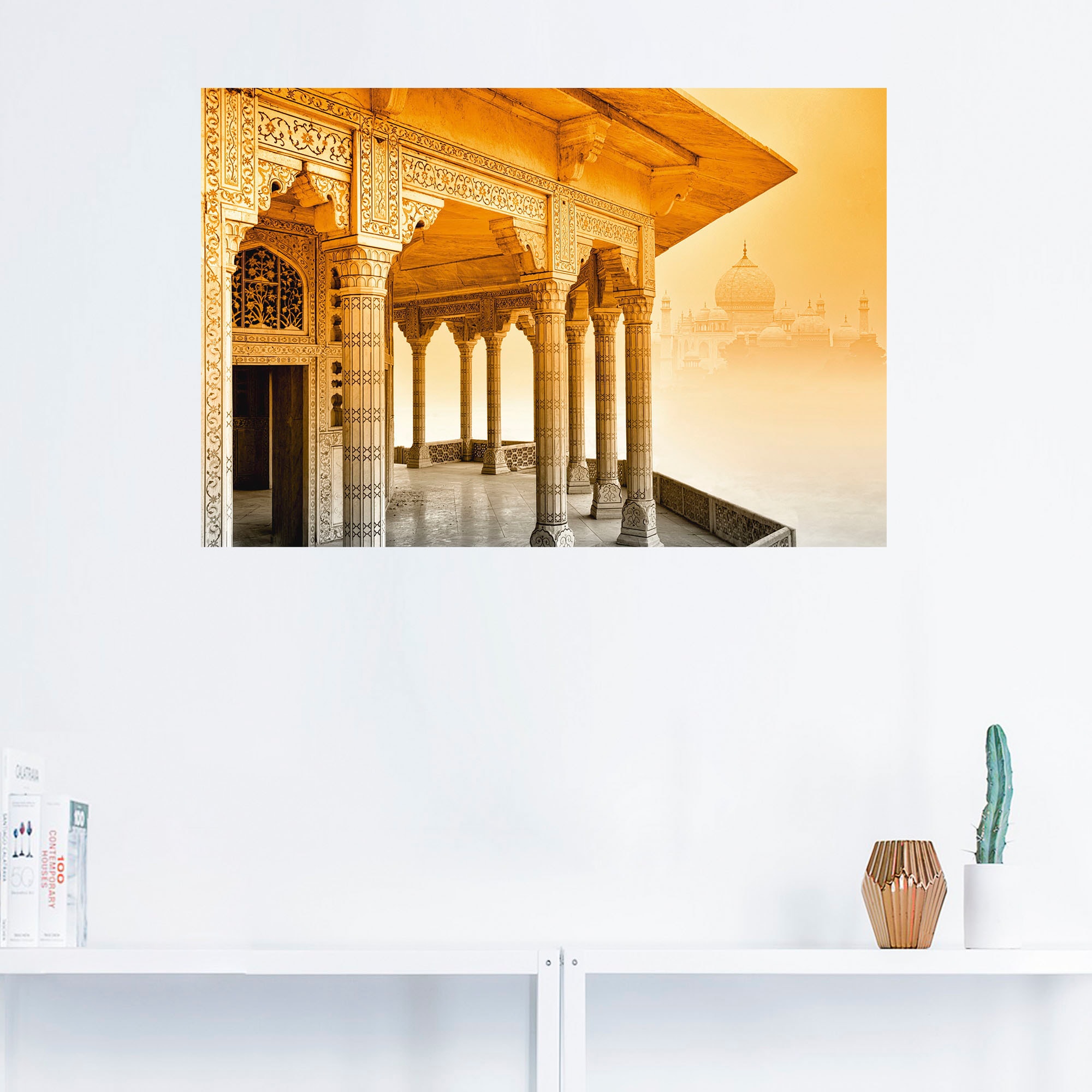 Mahal«, Gebäude, in mit | (1 Wandbild »Fort oder bestellen Artland online Poster Wandaufkleber versch. Leinwandbild, St.), Alubild, Agra Grössen als Taj Jelmoli-Versand