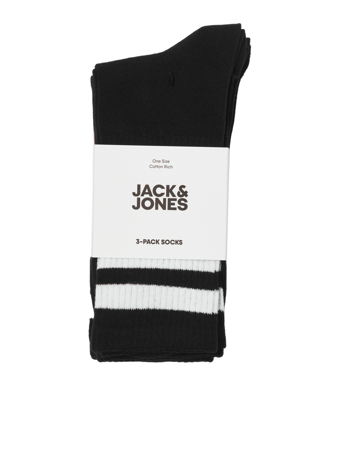 Jack & Jones Freizeitsocken »JACTRAVIS TENNIS SOCK 3 PACK NOOS«, (Packung, 3 Paar)