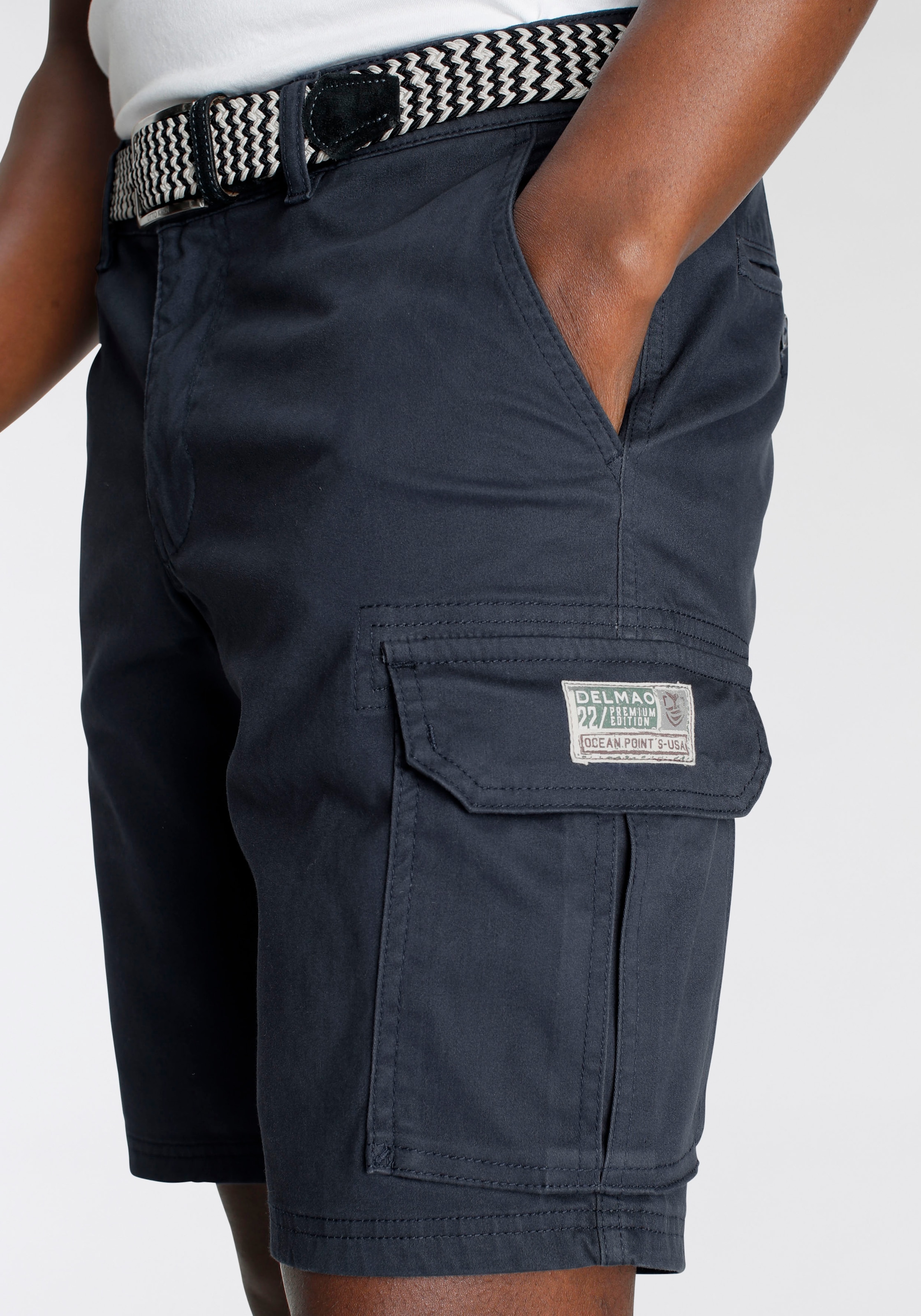 DELMAO Cargoshorts, mit Details - NEUE MARKE!