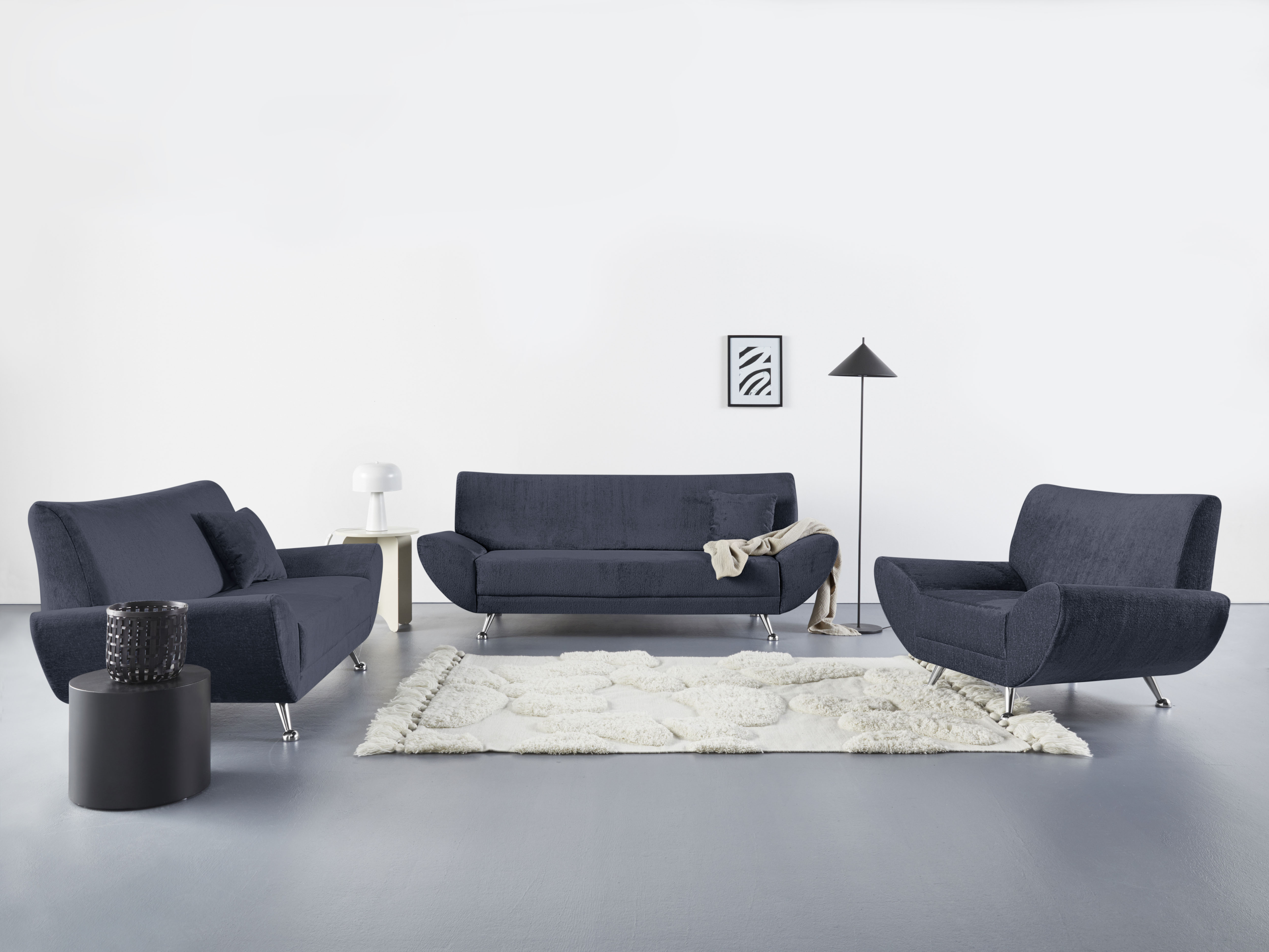 Home affaire Polstergarnitur "Saltare elegant und komfortabel, OTTOs Choice, 3-2-1" 3 Stk. tlg.