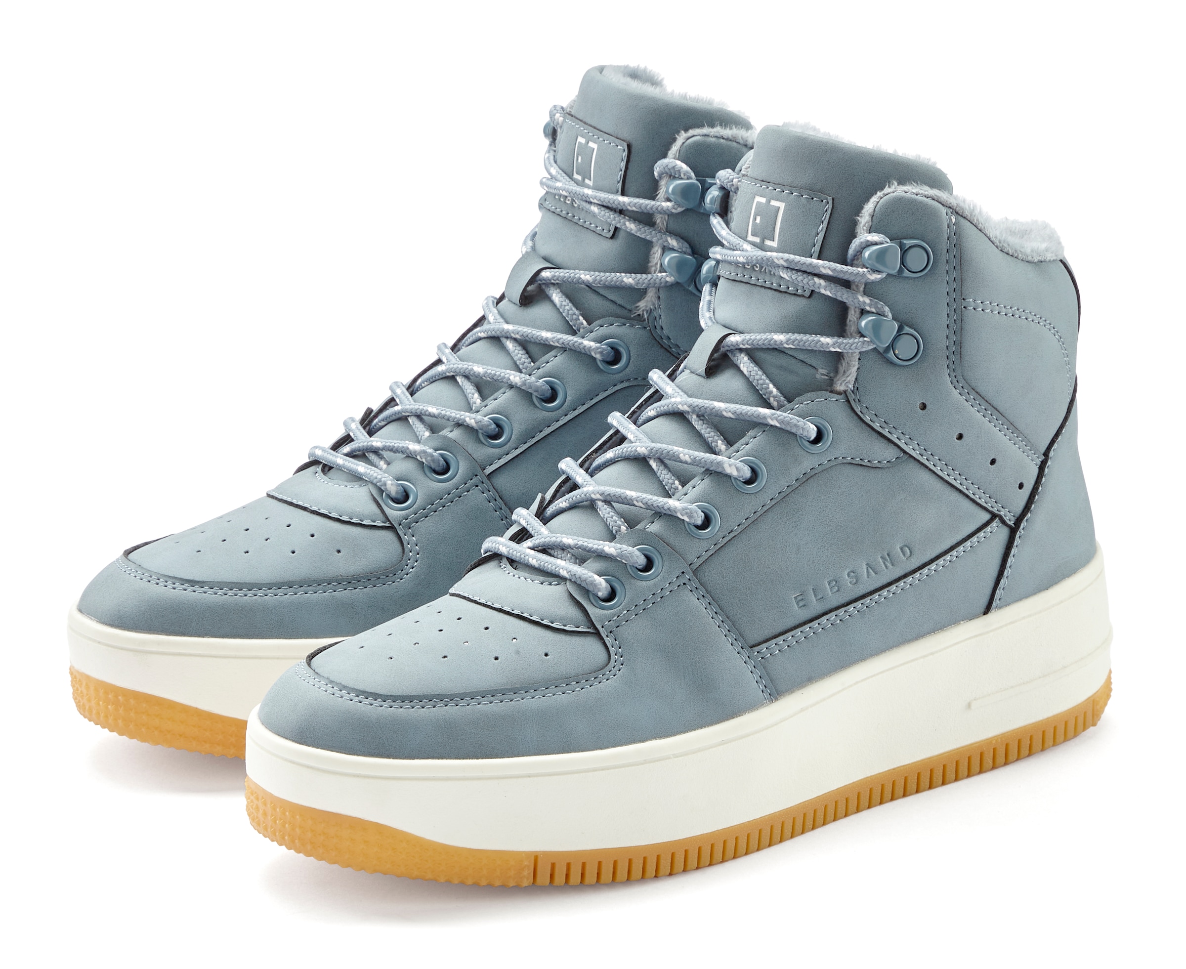 Sneaker, mit kuscheligem Warmfutter, Freizeitschuh, Halbschuh, High Top Sneaker