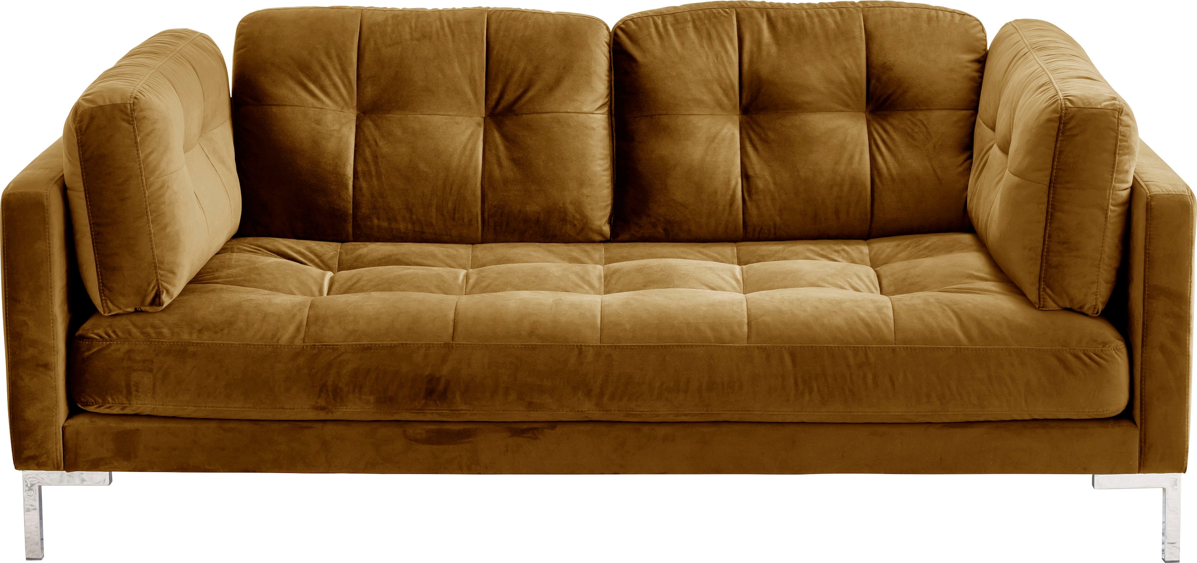 Trends by HG 2-Sitzer »Landau«, in Cord-Stoff mit Metallfuss