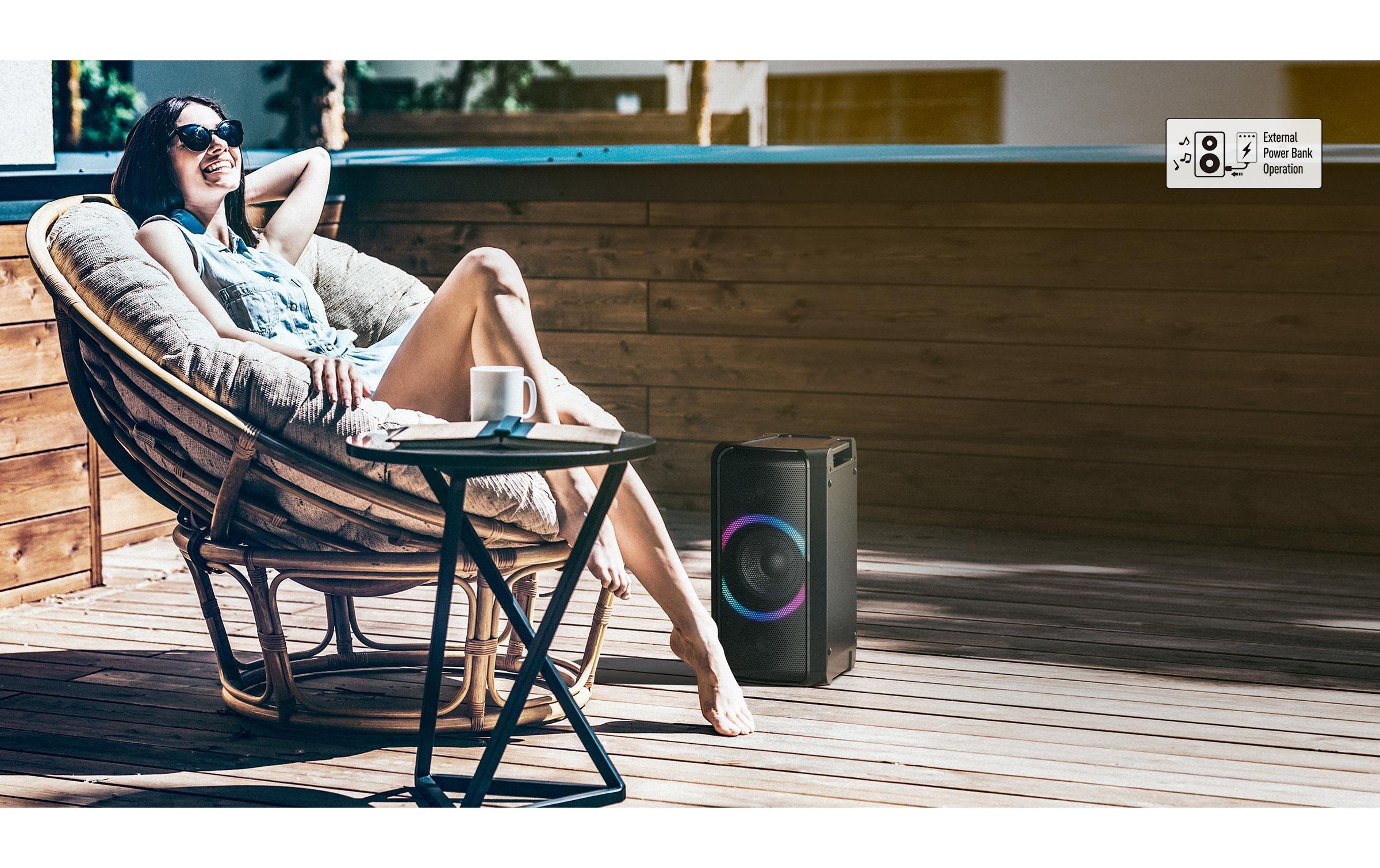 Panasonic Bluetooth-Speaker »SC-TMAX5EG-K Schwarz«