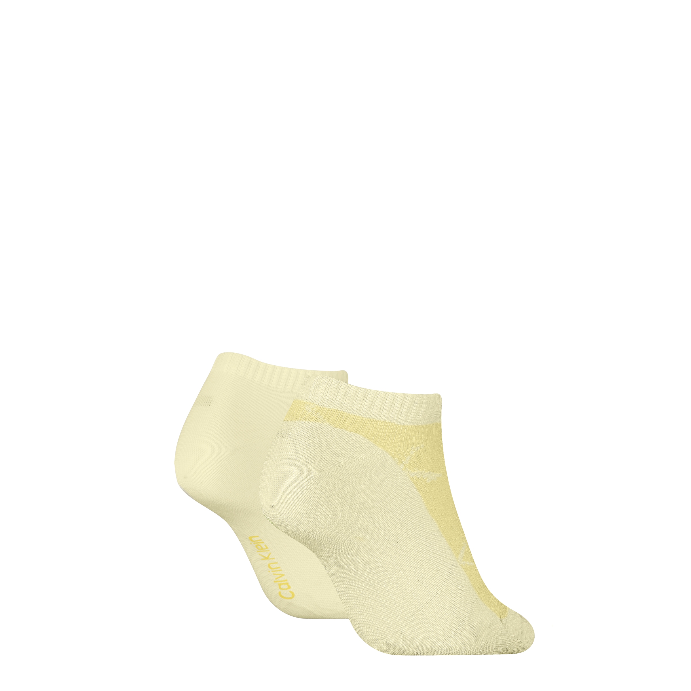 Calvin Klein Jeans Socken »CKJ WOMEN SNEAKER 2P AO SHADOW RIB«, (2 Paar), mit dezentem Logo-Print