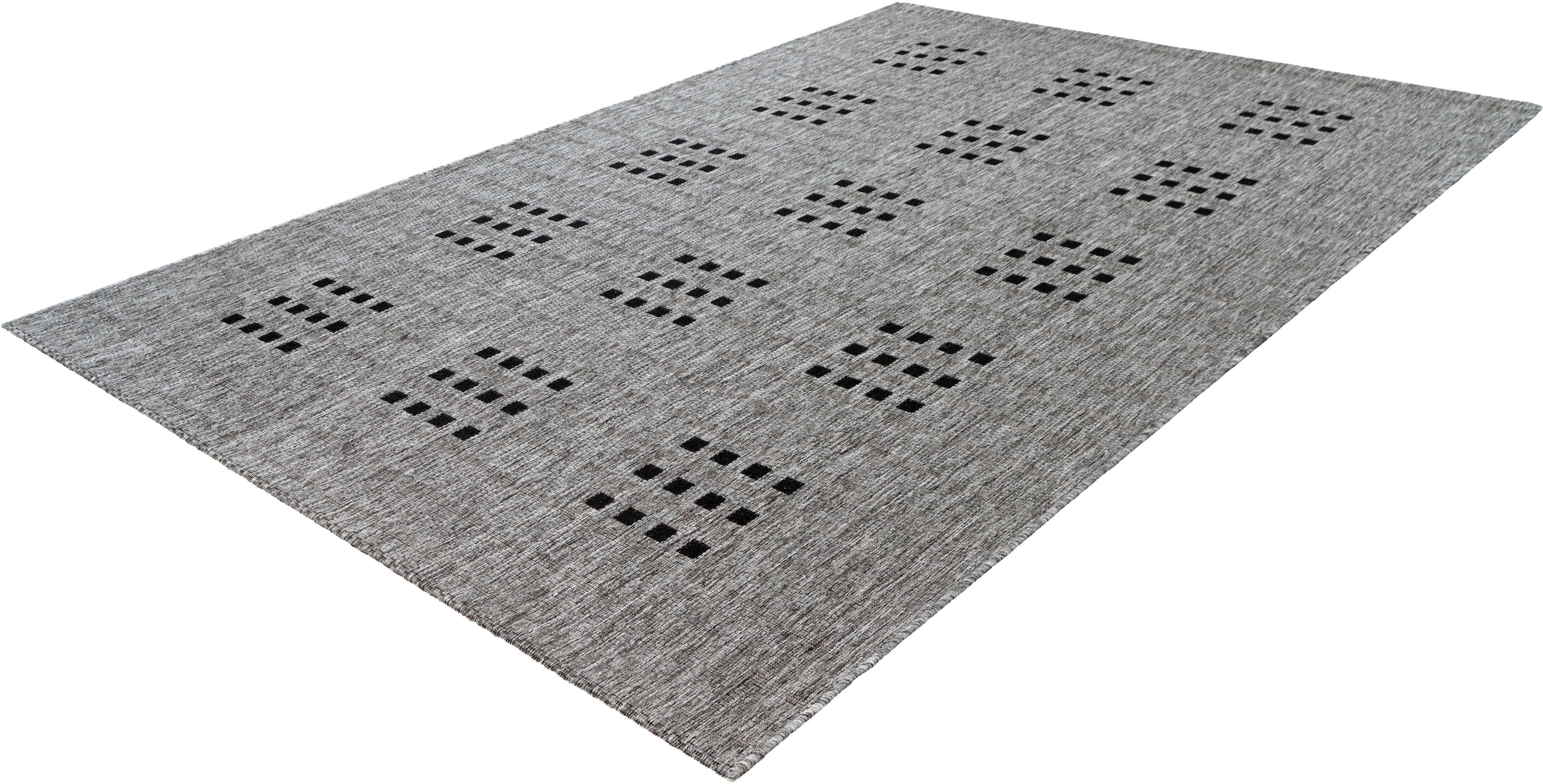 calo-deluxe Teppich »Perugia 1050«, rechteckig, 7 mm Höhe, In- und Outdoor geeignet, Wohnzimmer
