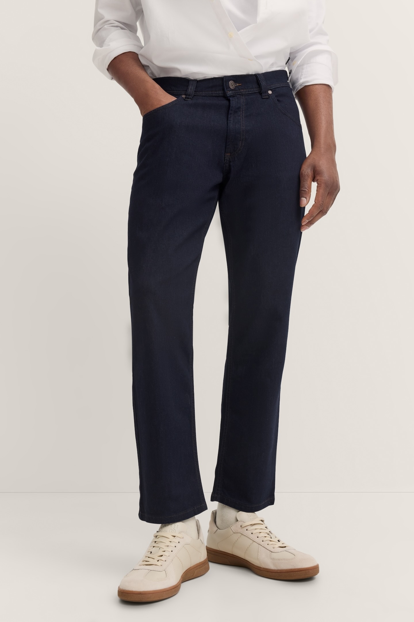 bugatti 5-Pocket-Jeans »Regular Fit« aus Authentic Denim mit Stretch-Komfort