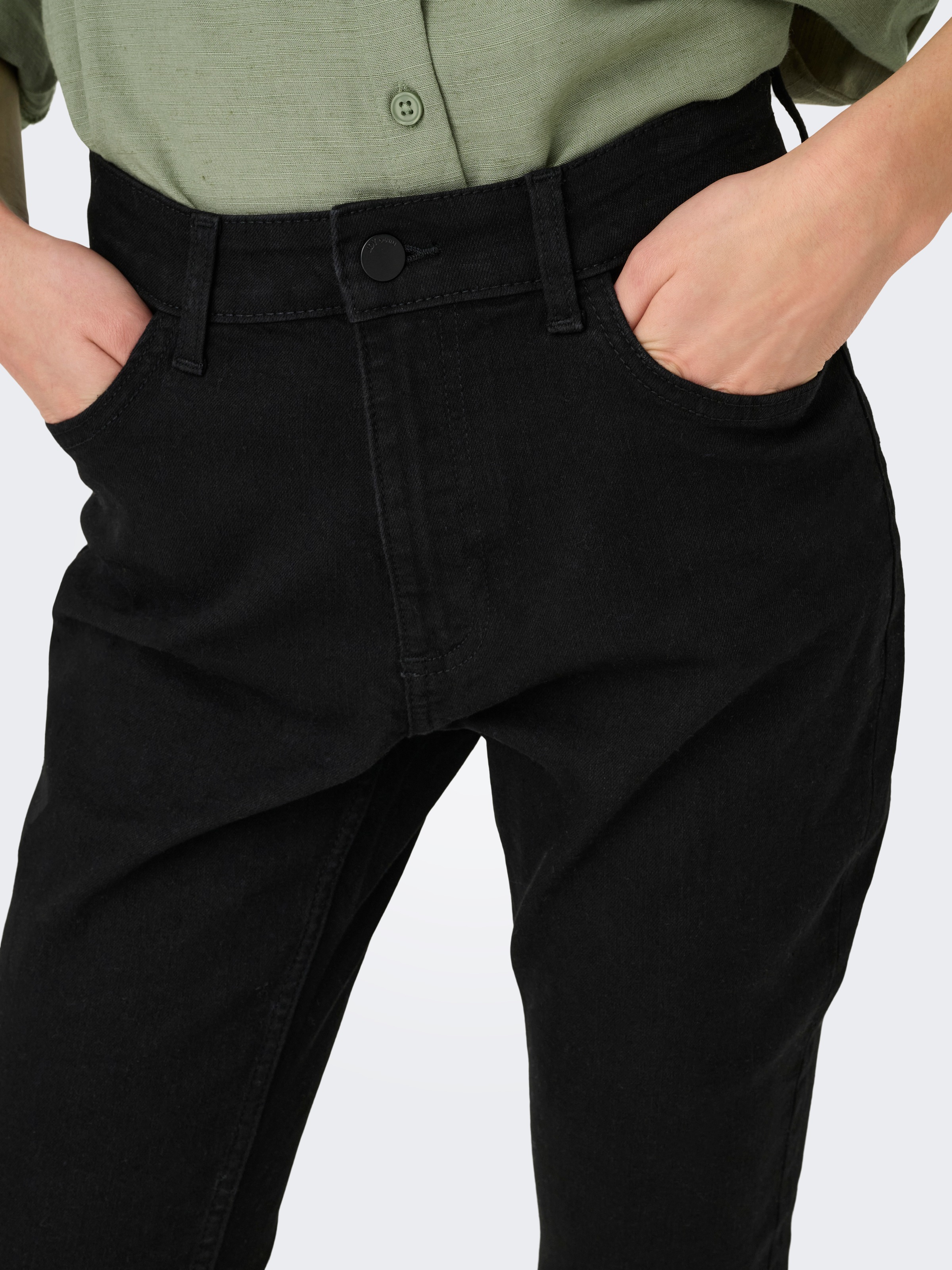JDY Skinny-fit-Jeans »JDYMOON HW SKINNY JEANS BLACK DNM NOOS«