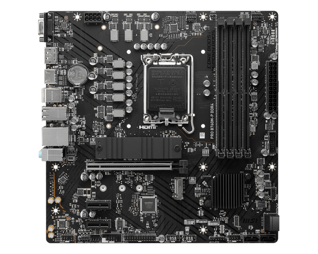 MSI Mainboard »PRO B760M-P DDR4«