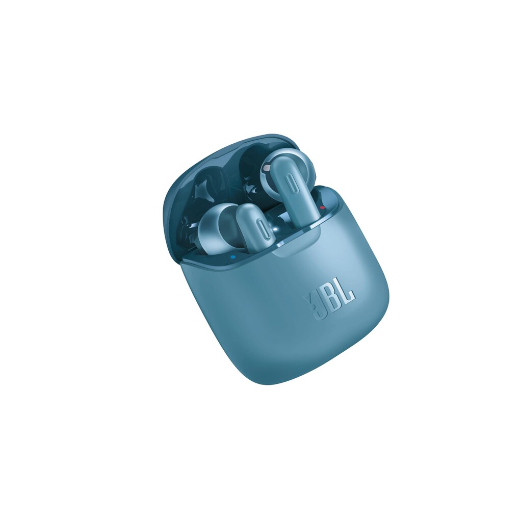 JBL wireless In-Ear-Kopfhörer »TUNE 220TWS Blau«, True Wireless
