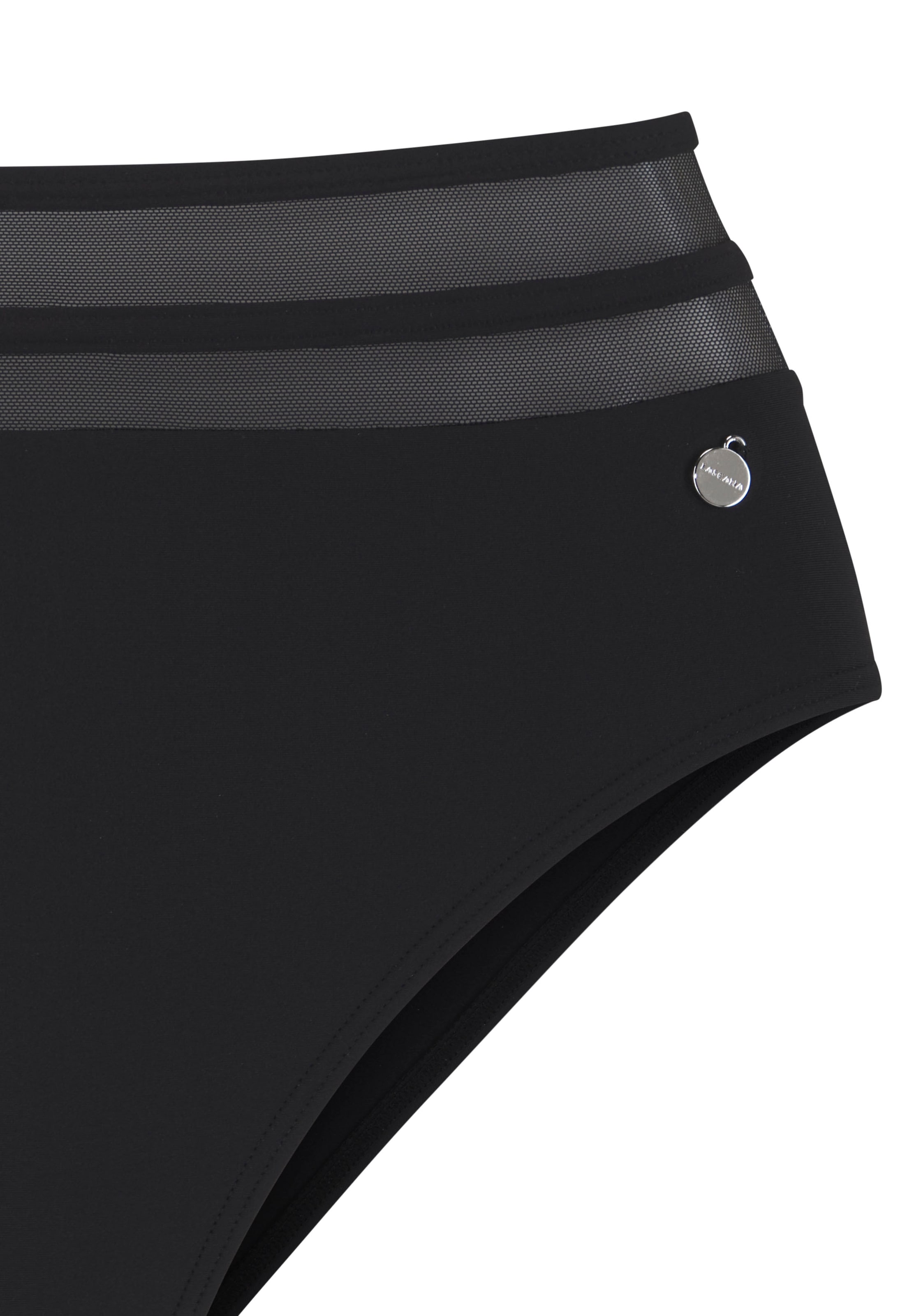 LASCANA Bikini-Hose »Mascha«, mit transparenten Mesh Einsätzen
