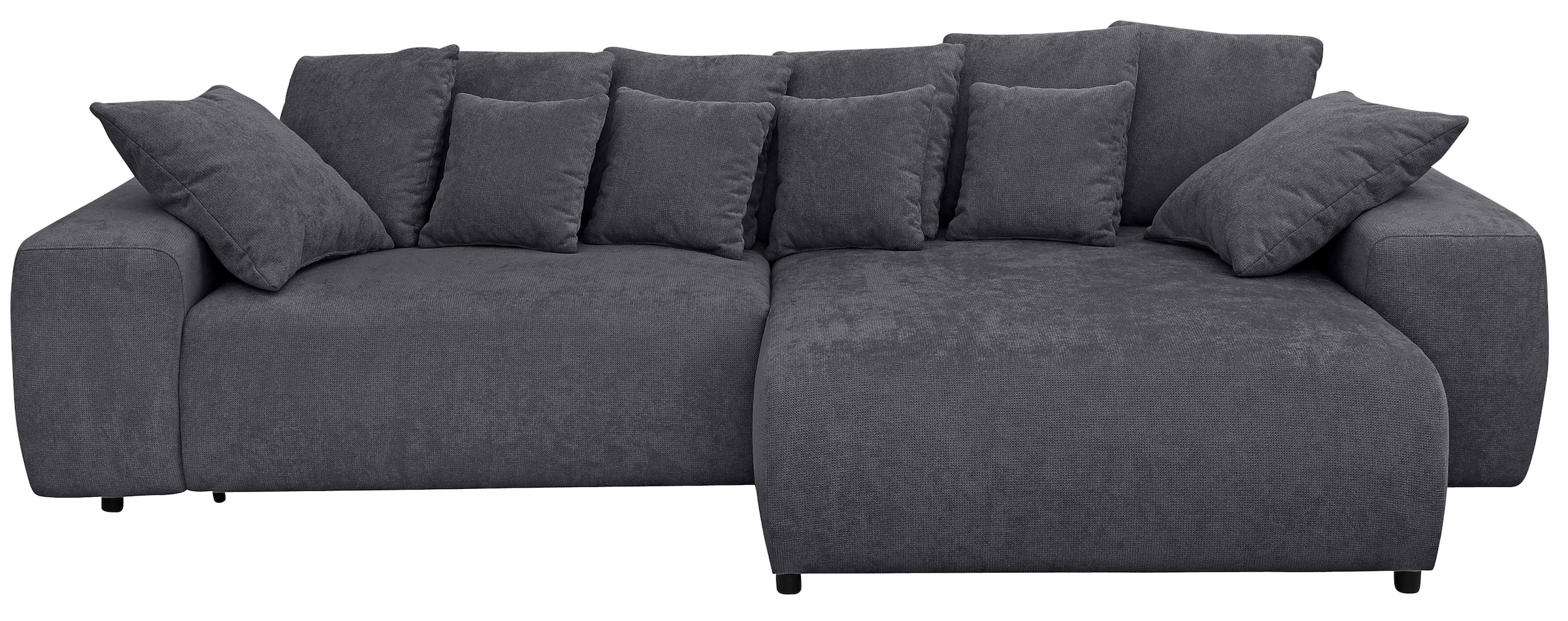 Home affaire Ecksofa Sundance, bei Bettfunktion mit Topper, incl. Zier- und Rückenkissen