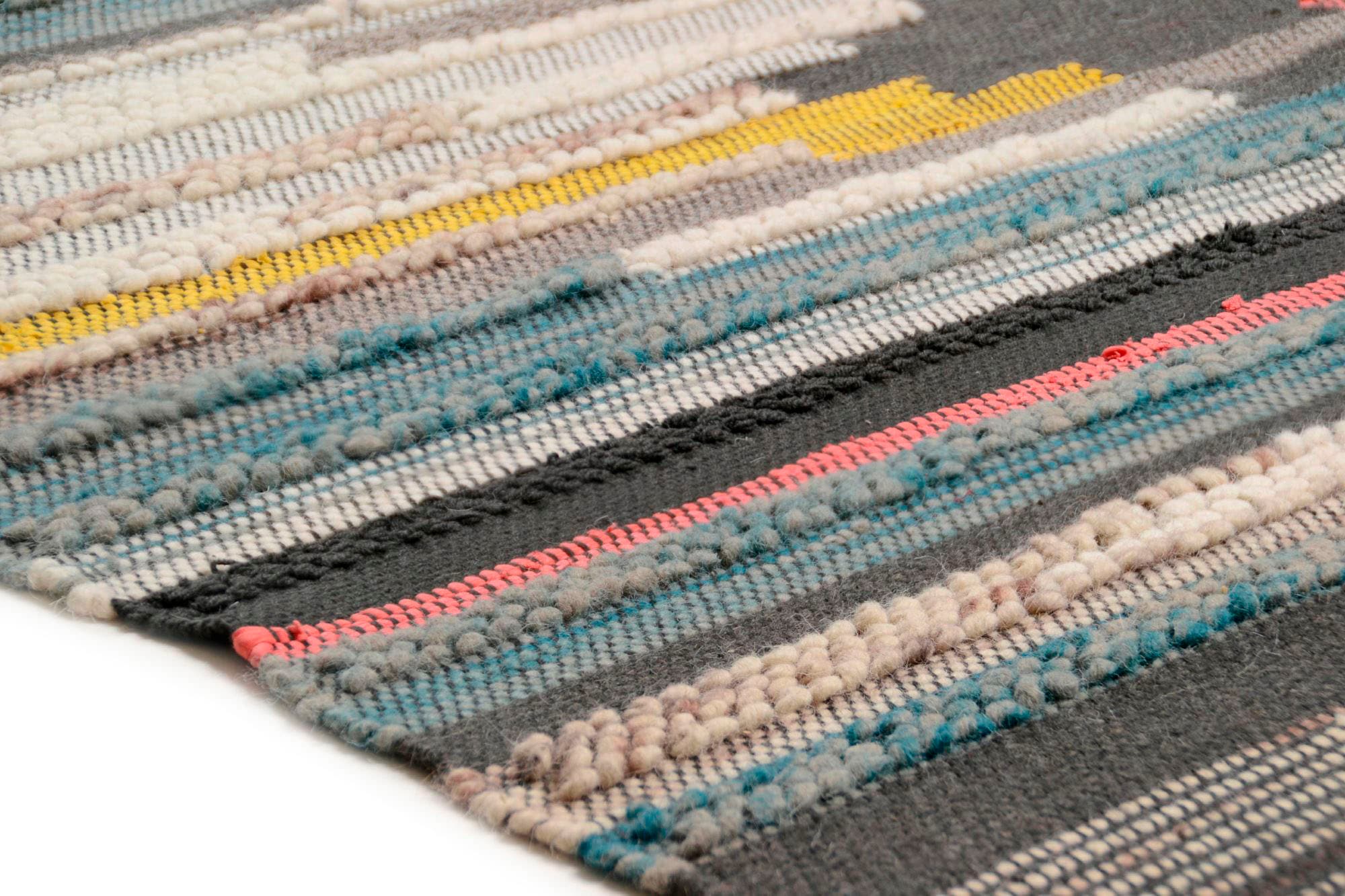 THEKO Teppich »Nomadic 3912«, rechteckig, 7 mm Höhe, handgewebt, mit Fransen, ideal im Wohnzimmer & Schlafzimmer