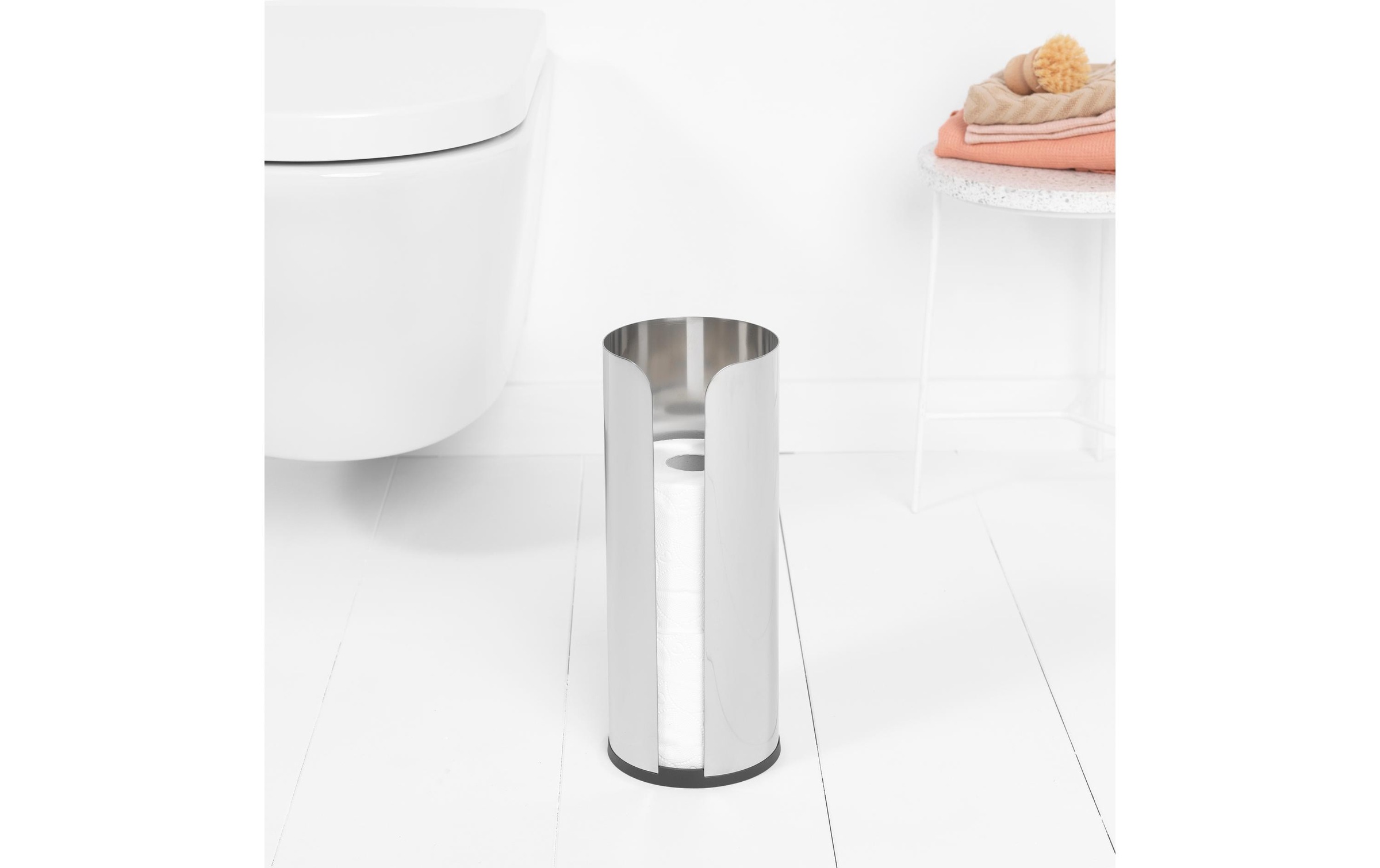 Brabantia Toilettenpapierhalter »ReNew für 3 Rollen, Silberfarben«