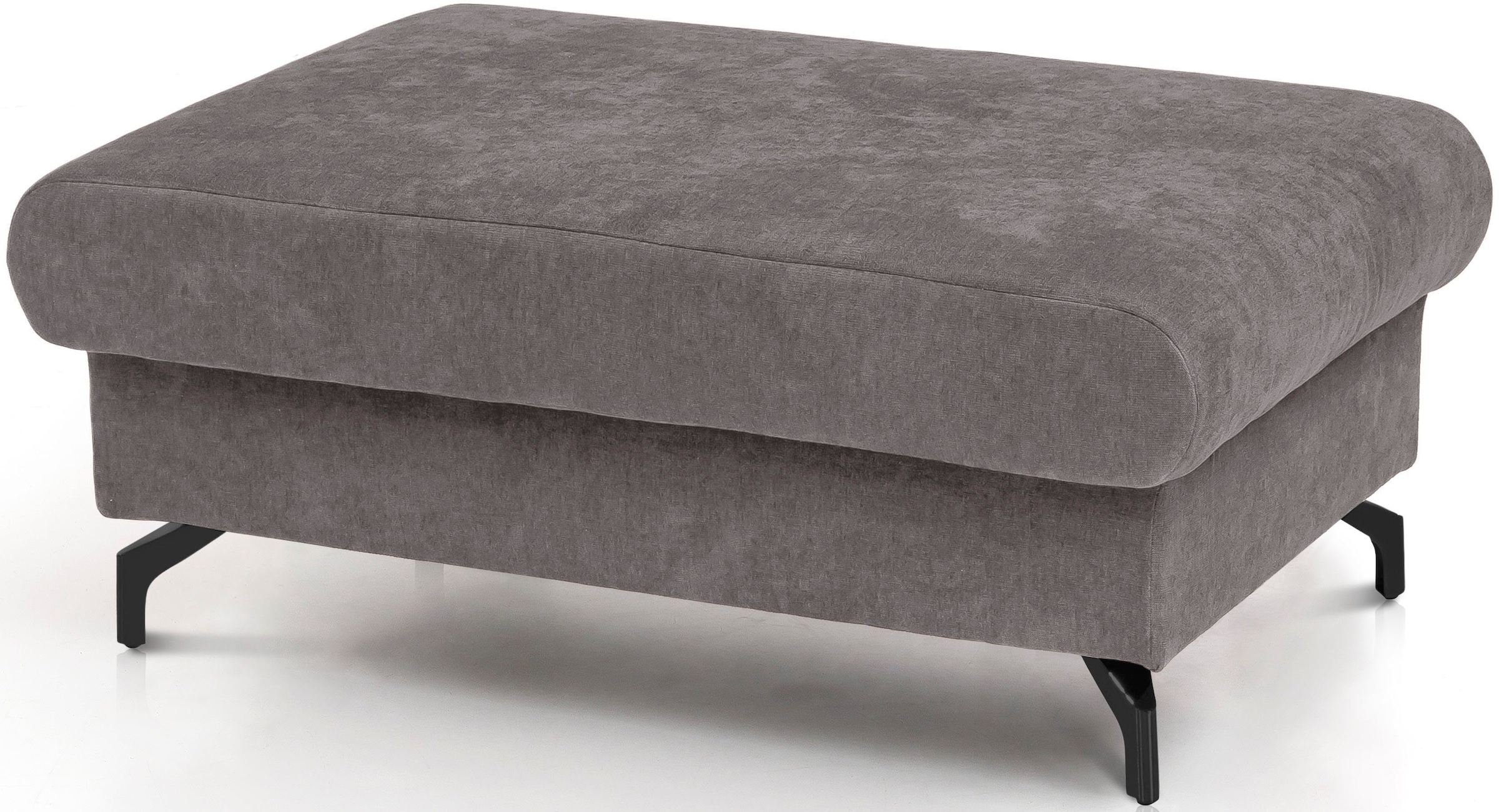 COTTA Polstergarnitur »Komaris«, (Set), Set: bestehend aus Ecksofa und Hocker, frei im Raum stellbar