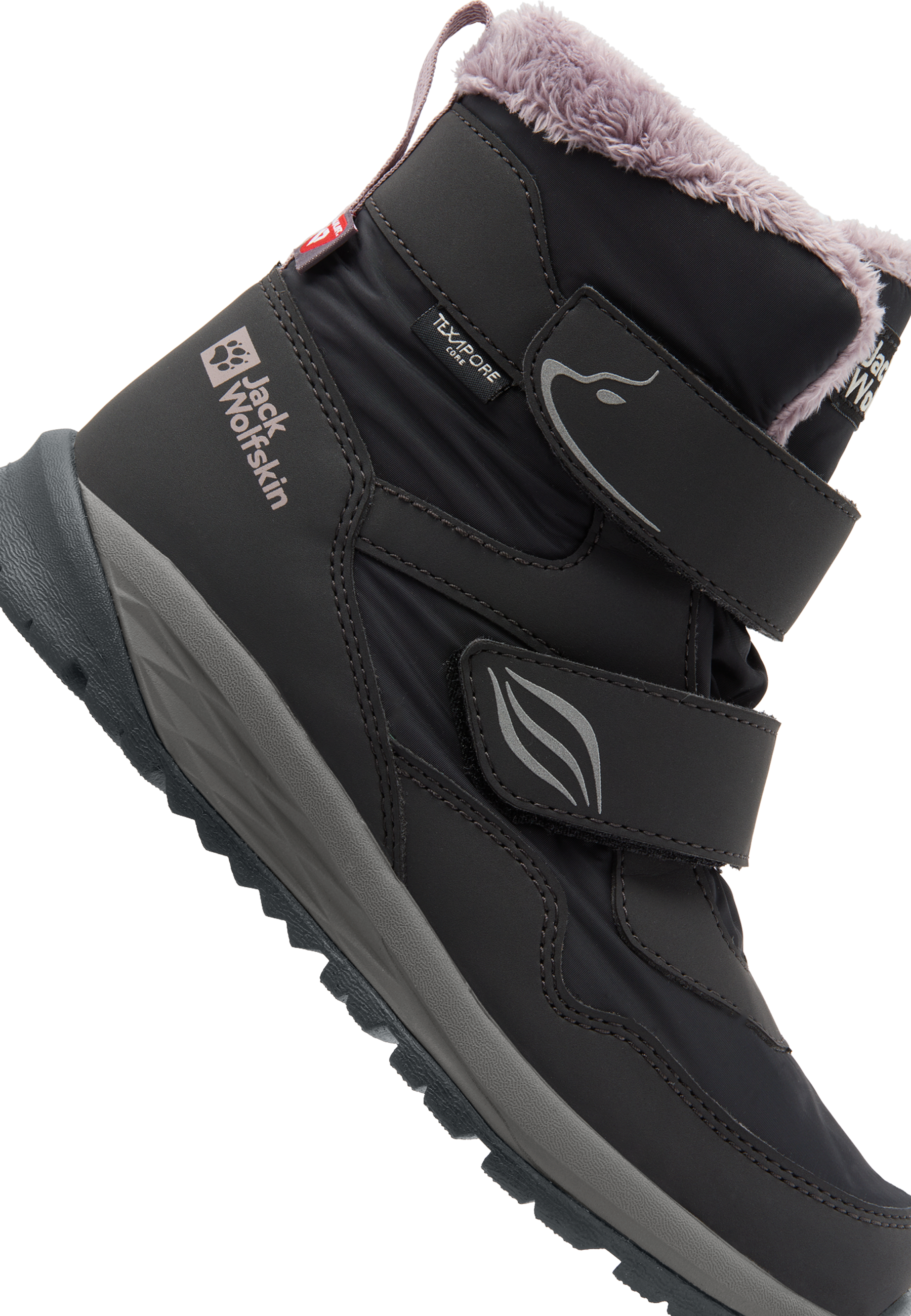 Jack Wolfskin Winterboots »POLAR BEAR-G TEXAPORE MID VC K«, Snowboots, Winterstiefel, Winterschuhe, wasserdicht & gefüttert