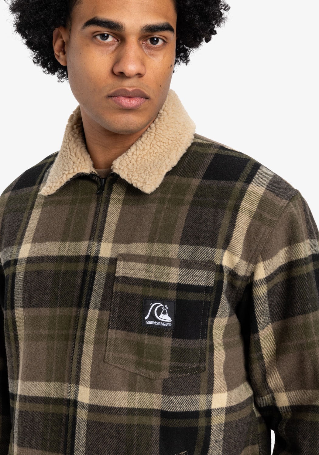 Quiksilver Kurzjacke »DNA SHERPA HARRINGTON JACKET«