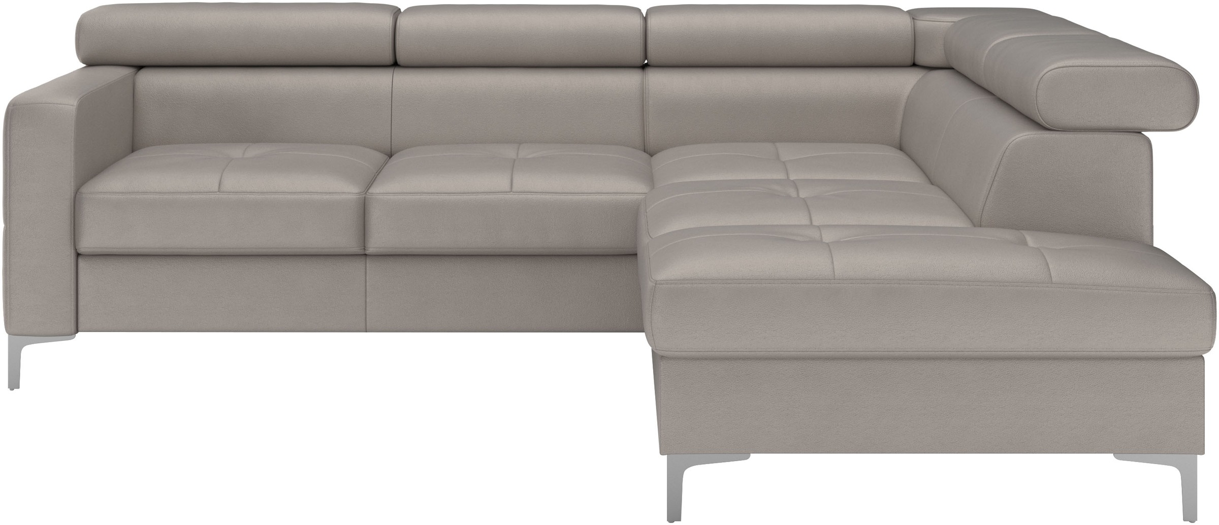 COTTA Ecksofa »Sammy L-Form«, mit Kopfteilverstellung, wahlweise mit Bettfunktion & Bettkasten
