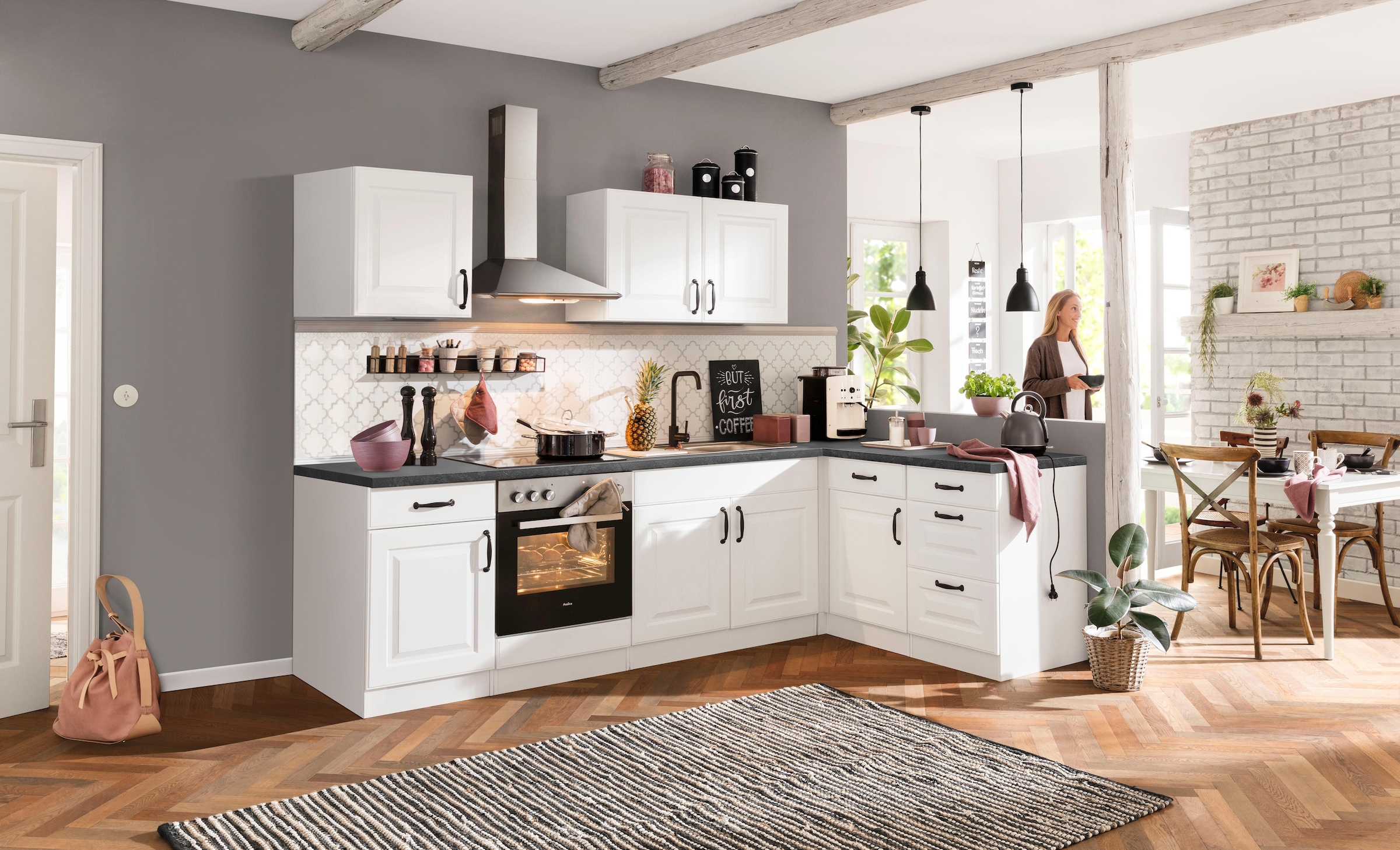 Jelmoli-Online Küchen 210 cm ohne Küchenzeile E-Geräte, wiho Breite im ❤ »Erla«, Shop entdecken