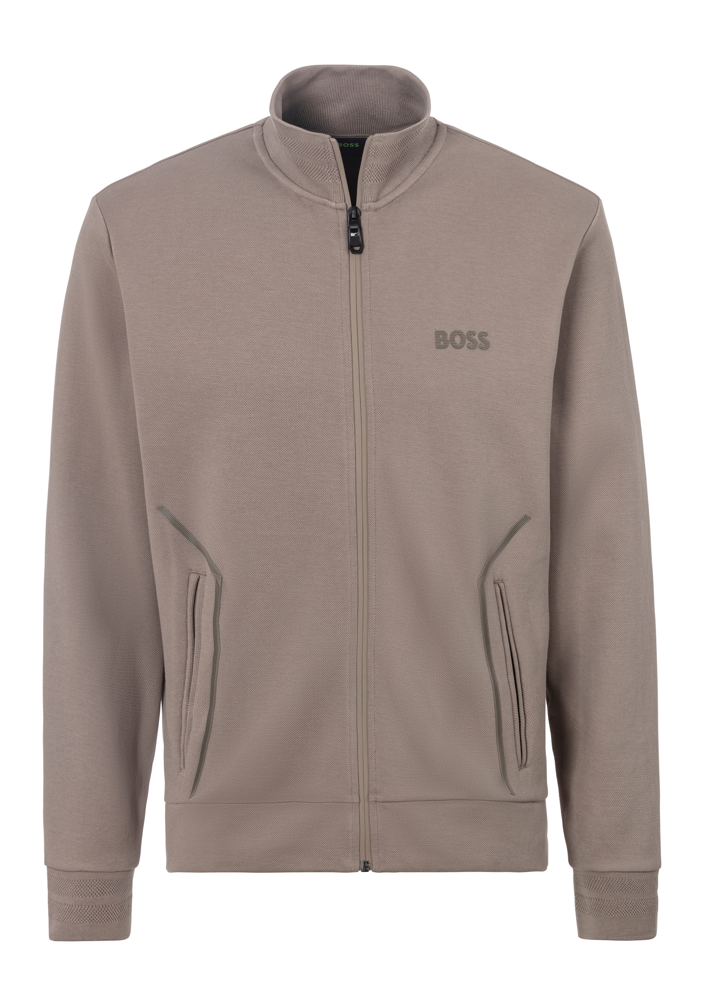 BOSS GREEN Sweatjacke »Skaz Mirror« feuchtigkeitsregulierend
