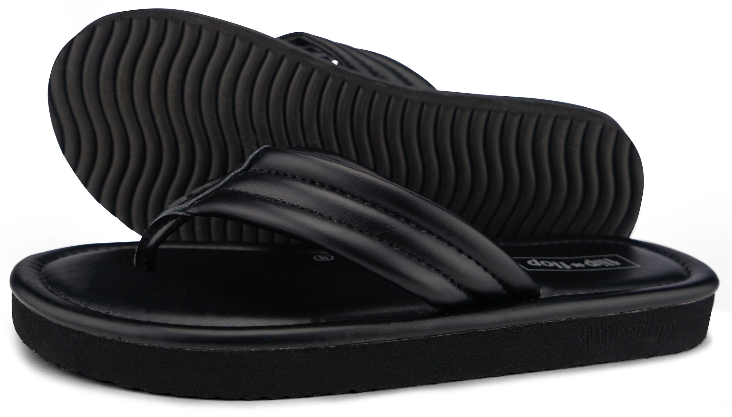 Flip Flop Zehentrenner »fauna*flip«, Sommerschuh, Schlappen mit weichem Zehensteg