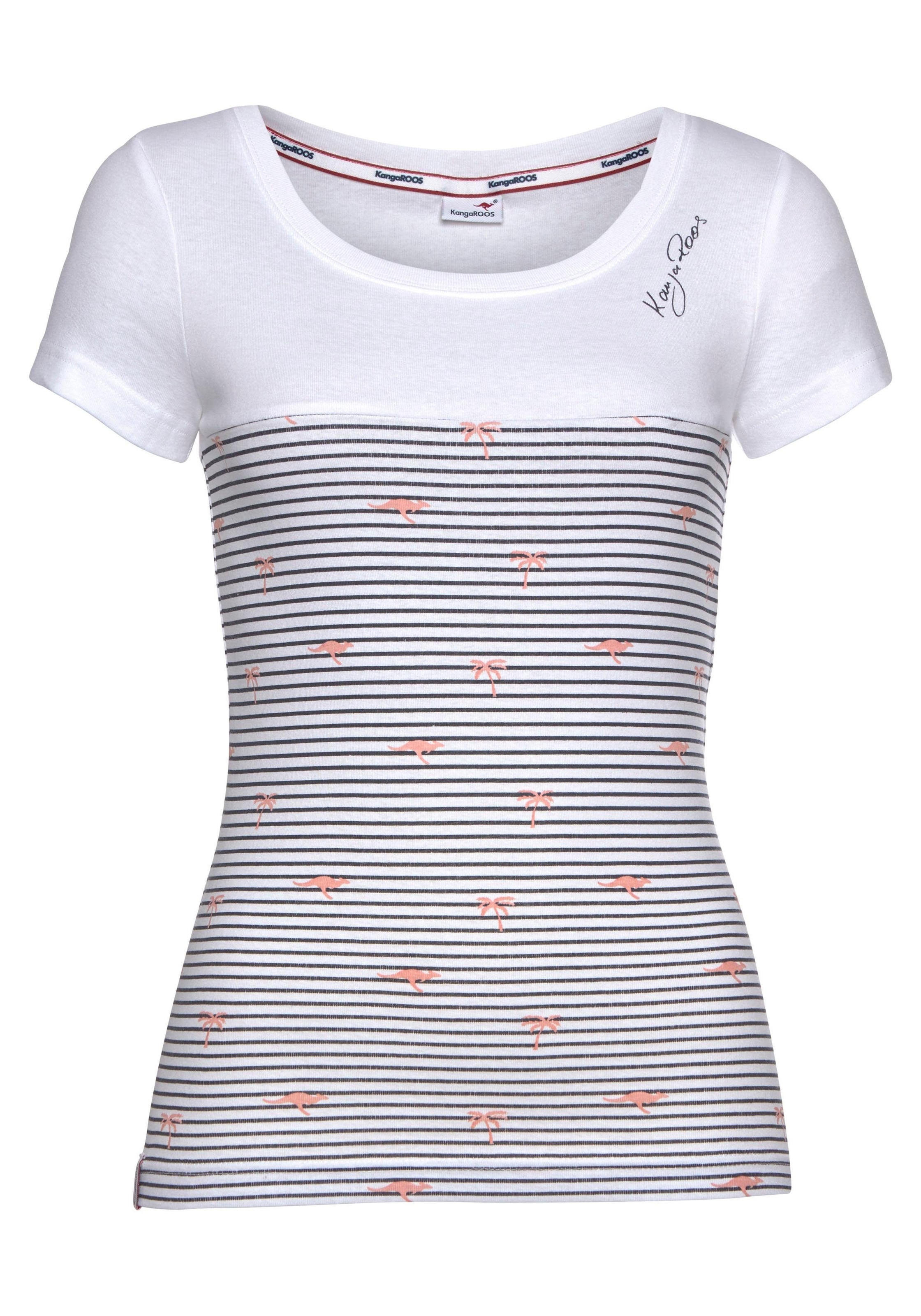 T-Shirt, mit KangaROOS Schweiz bei verschiedenen shoppen Prints Jelmoli-Versand online