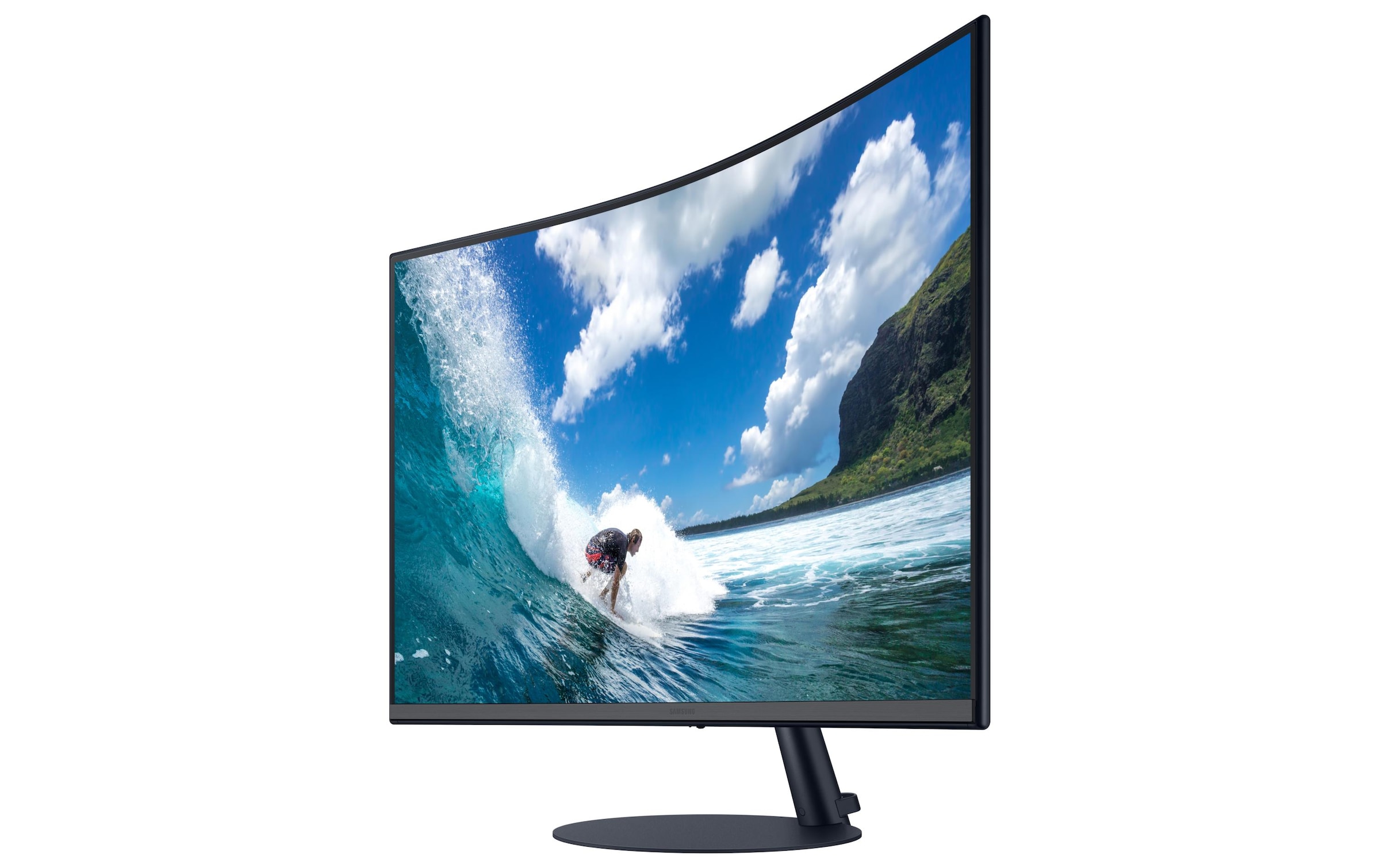 Samsung Curved-LED-Monitor »LC27T550FDRXEN«, 68,31 cm/27 Zoll, 1920 x 1080 px, Full HD, 4 ms Reaktionszeit, 75 Hz