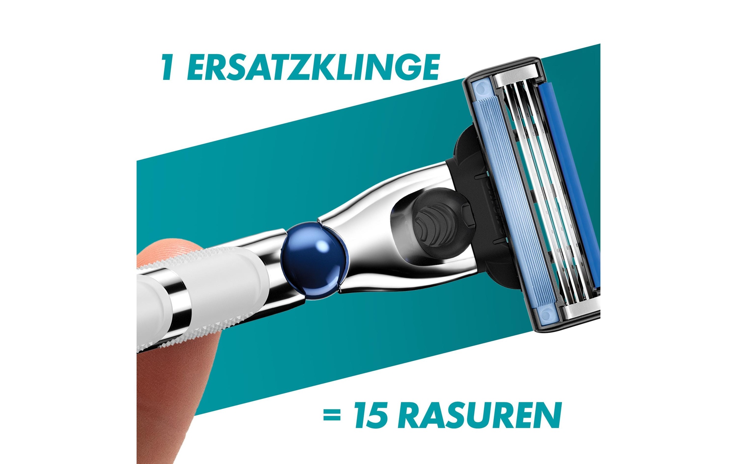 Gillette Rasierklingen »Mach3 Turbo 12 Stück«, (12 tlg.)