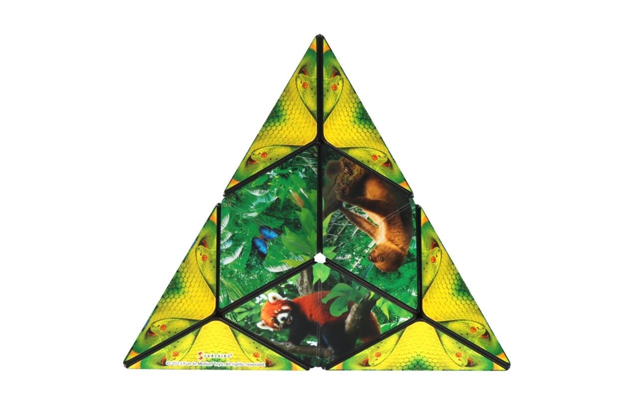 3D-Puzzle »Shashibo Cube Jungle«