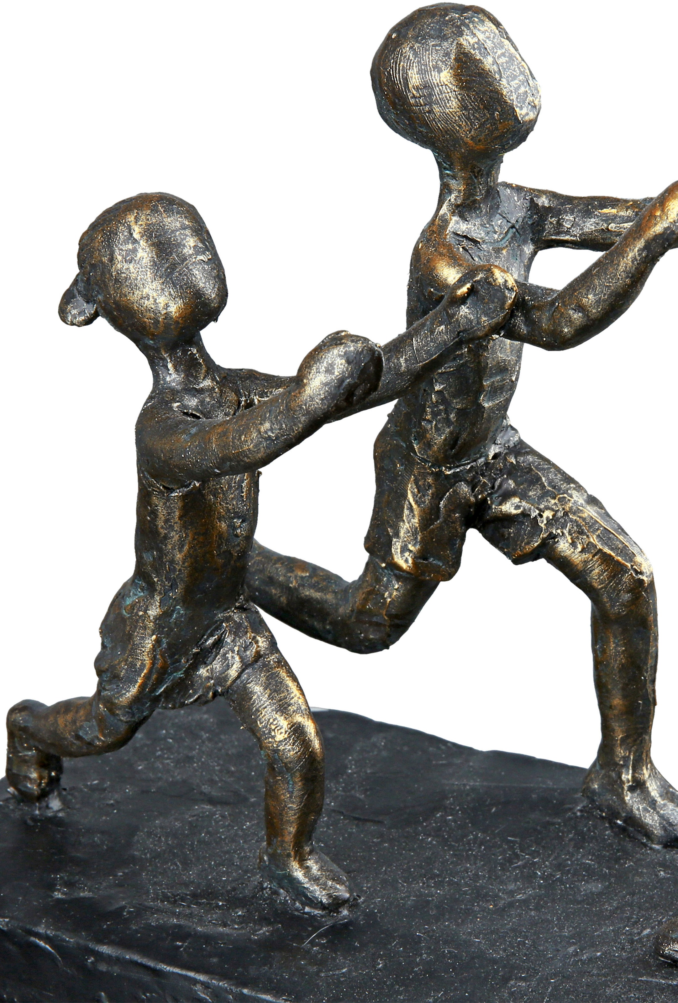 Casablanca by Gilde Dekofigur »Skulptur In grau meine online | Jelmoli-Versand bronzefarben/grau«, Arme, kaufen