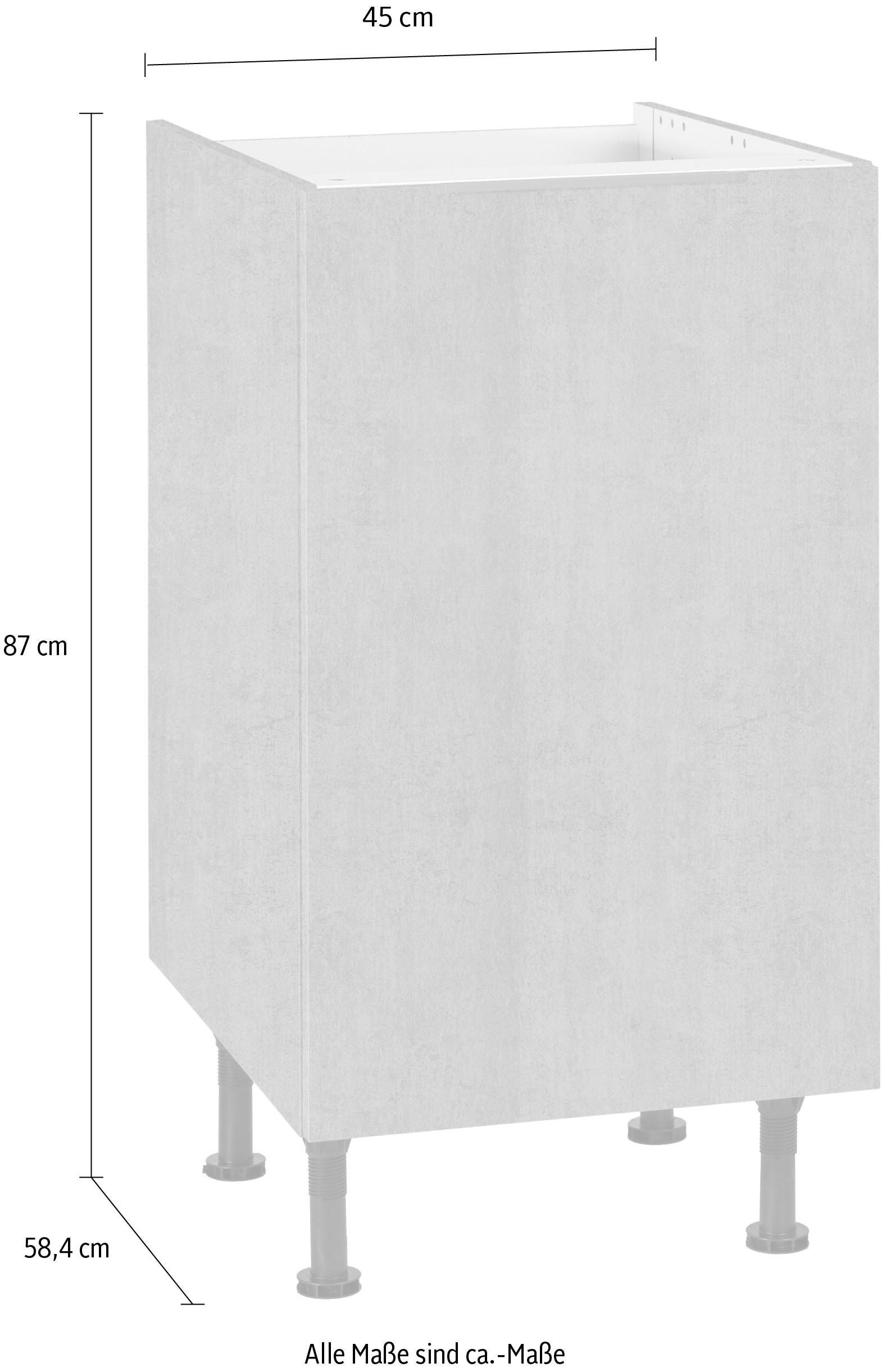 OPTIFIT Spülenschrank »Tara«, Breite 45 cm online kaufen | Jelmoli-Versand