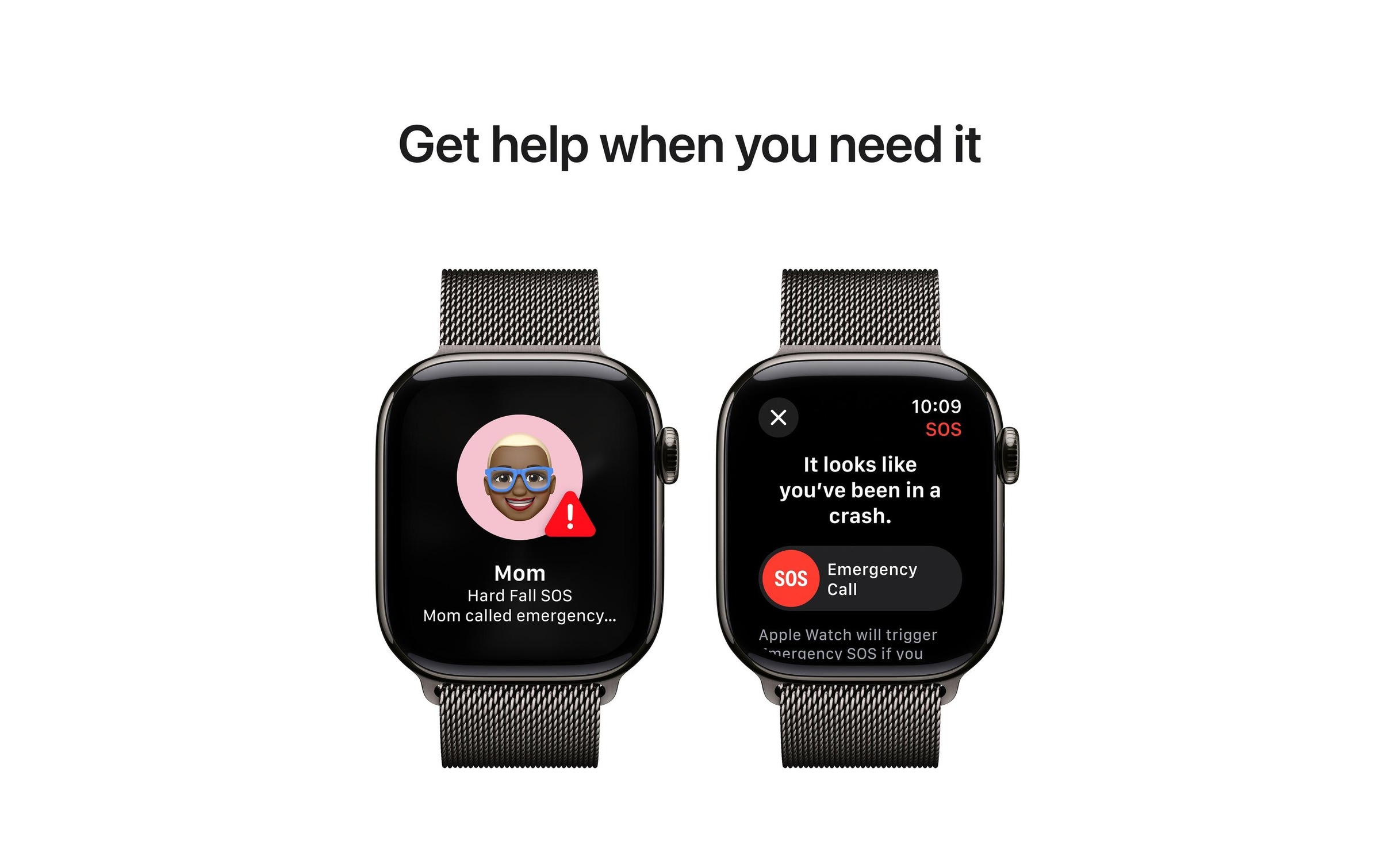 Apple Watch Series 10 Titan, 42 mm, GPS + Cellular, Milanese Loop, Schiefer