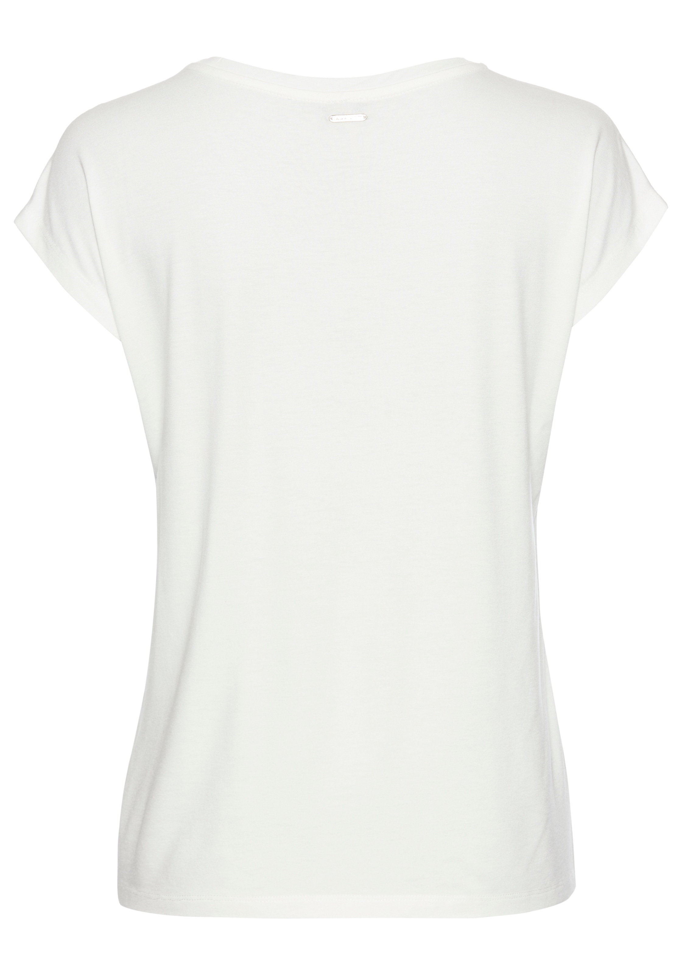 Laura Scott Shirtbluse, mit edel-dezentem Blumendruck auf Satin