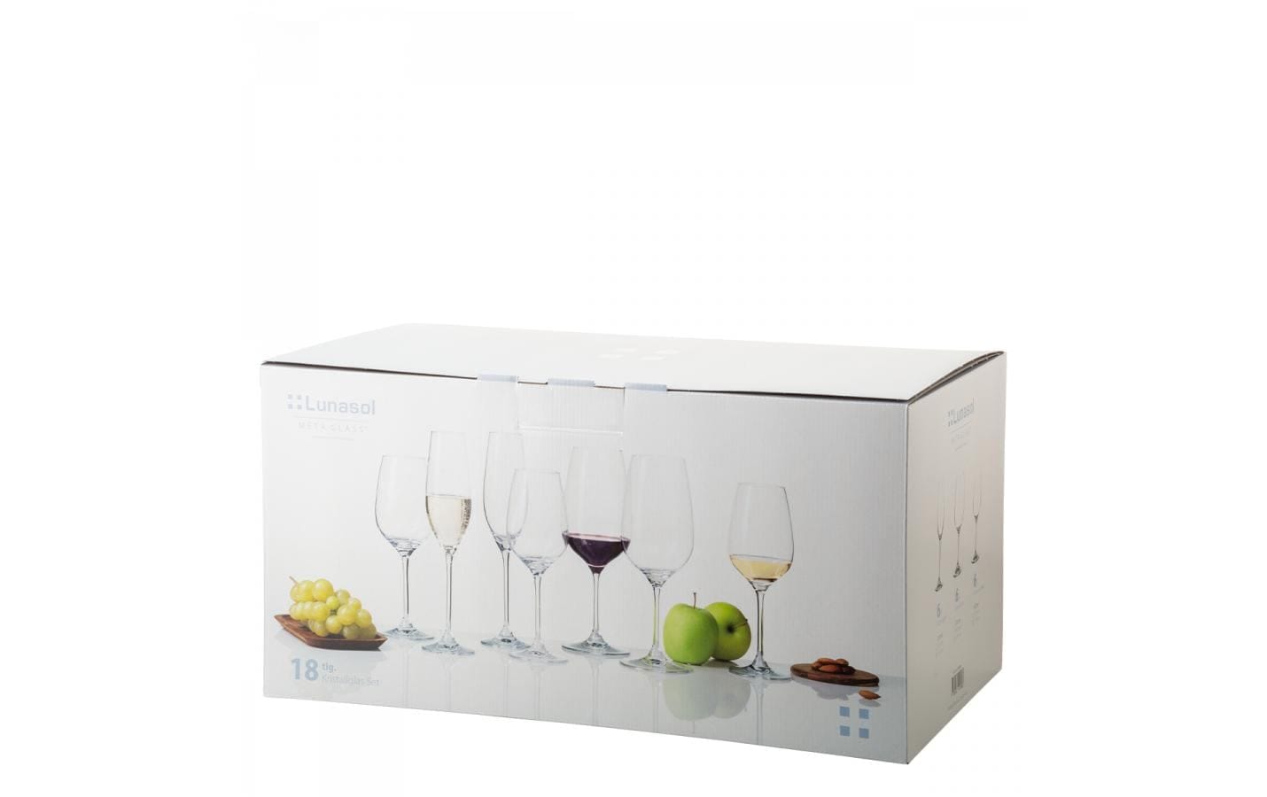 Weissweinglas »Sola Premium Cr«, (18 tlg.)