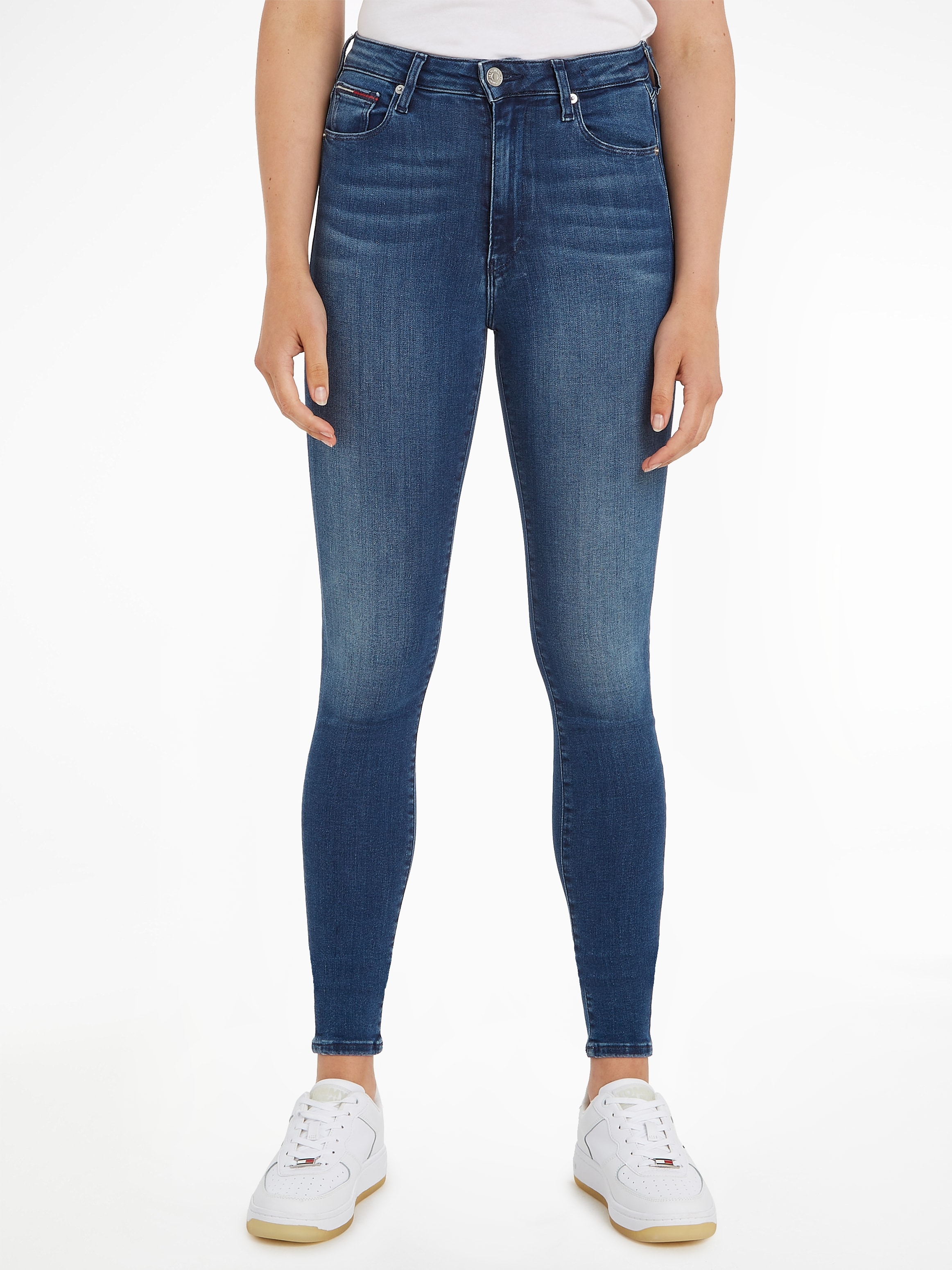 Skinny-fit-Jeans »SYLVIA HR SUPER SKNY«, Hochwertige Materialien für einen bequemen...