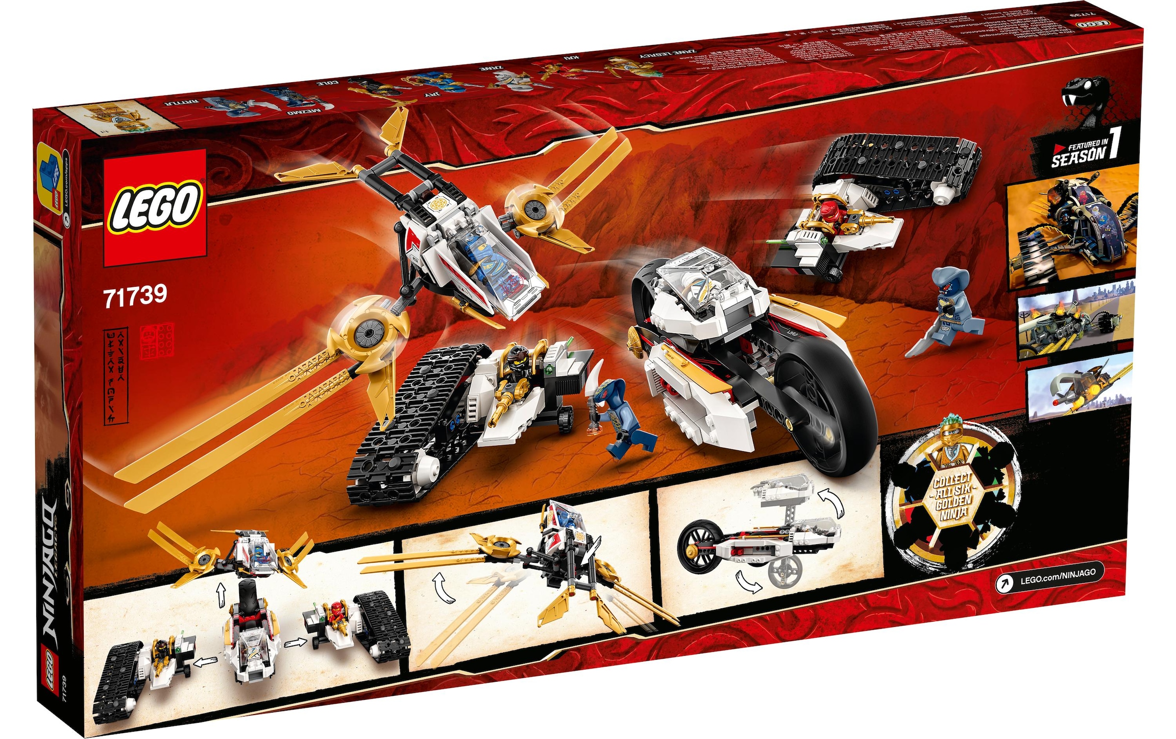 LEGO® Konstruktionsspielsteine »Ultraschall-Raider 71«