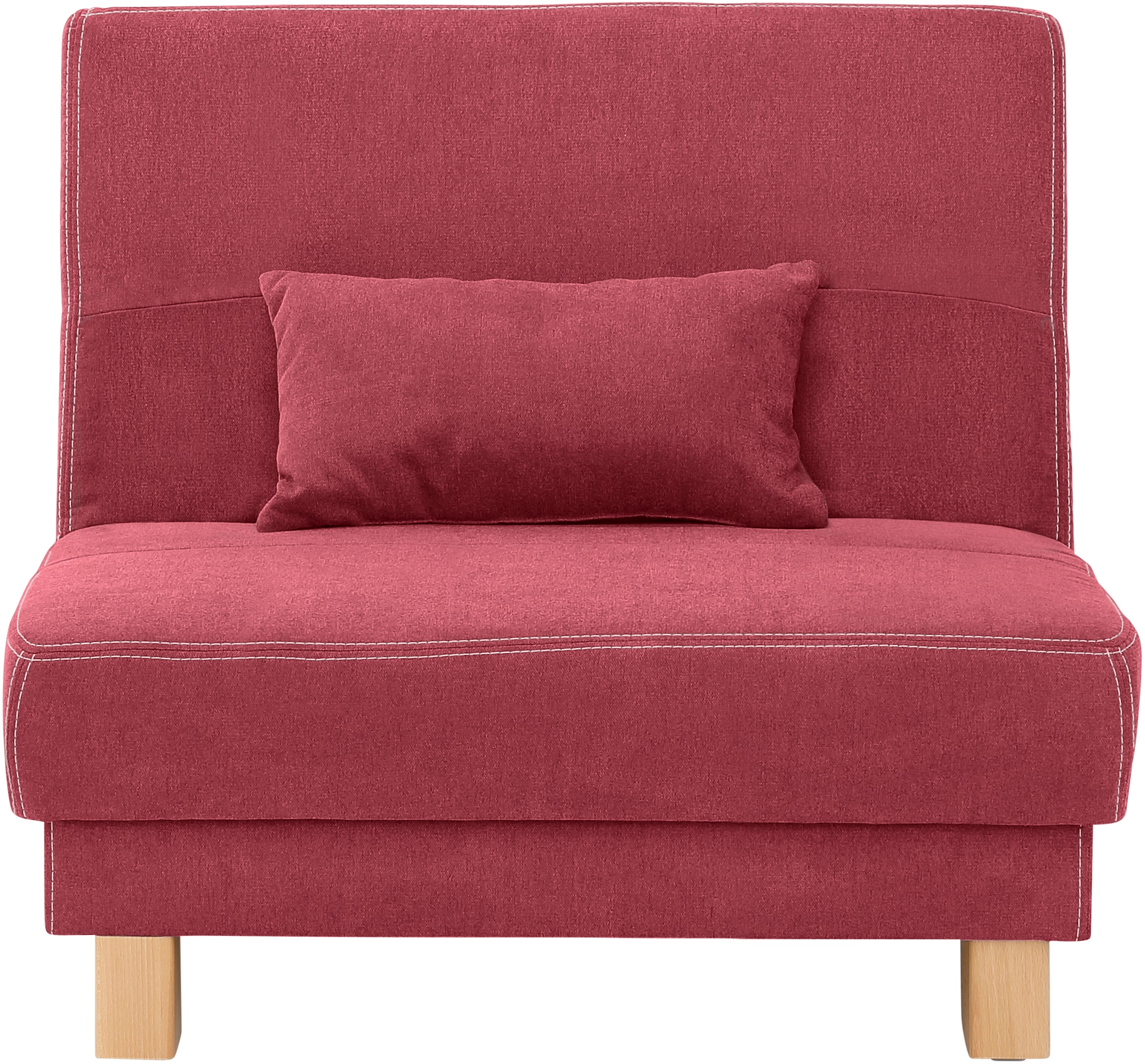Home affaire Schlafsofa »Gina«, vom Sofa zum Bett mit einem Handgriff, in 4 Breiten, Nierenkissen
