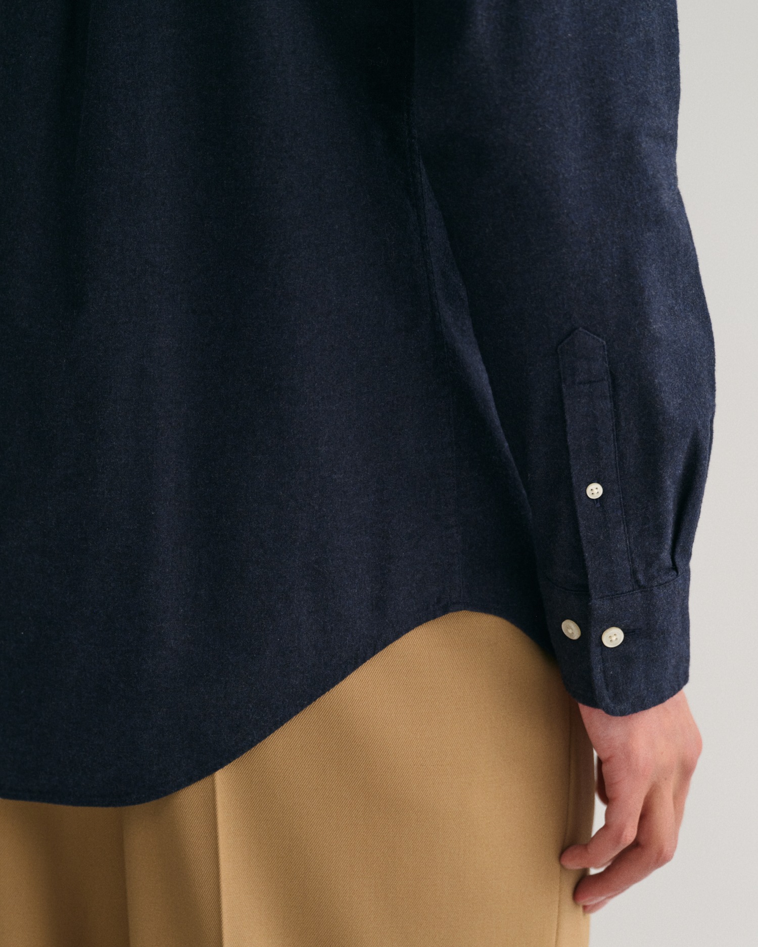 Gant Langarmhemd »REG FLANNEL MELANGE SHIRT«