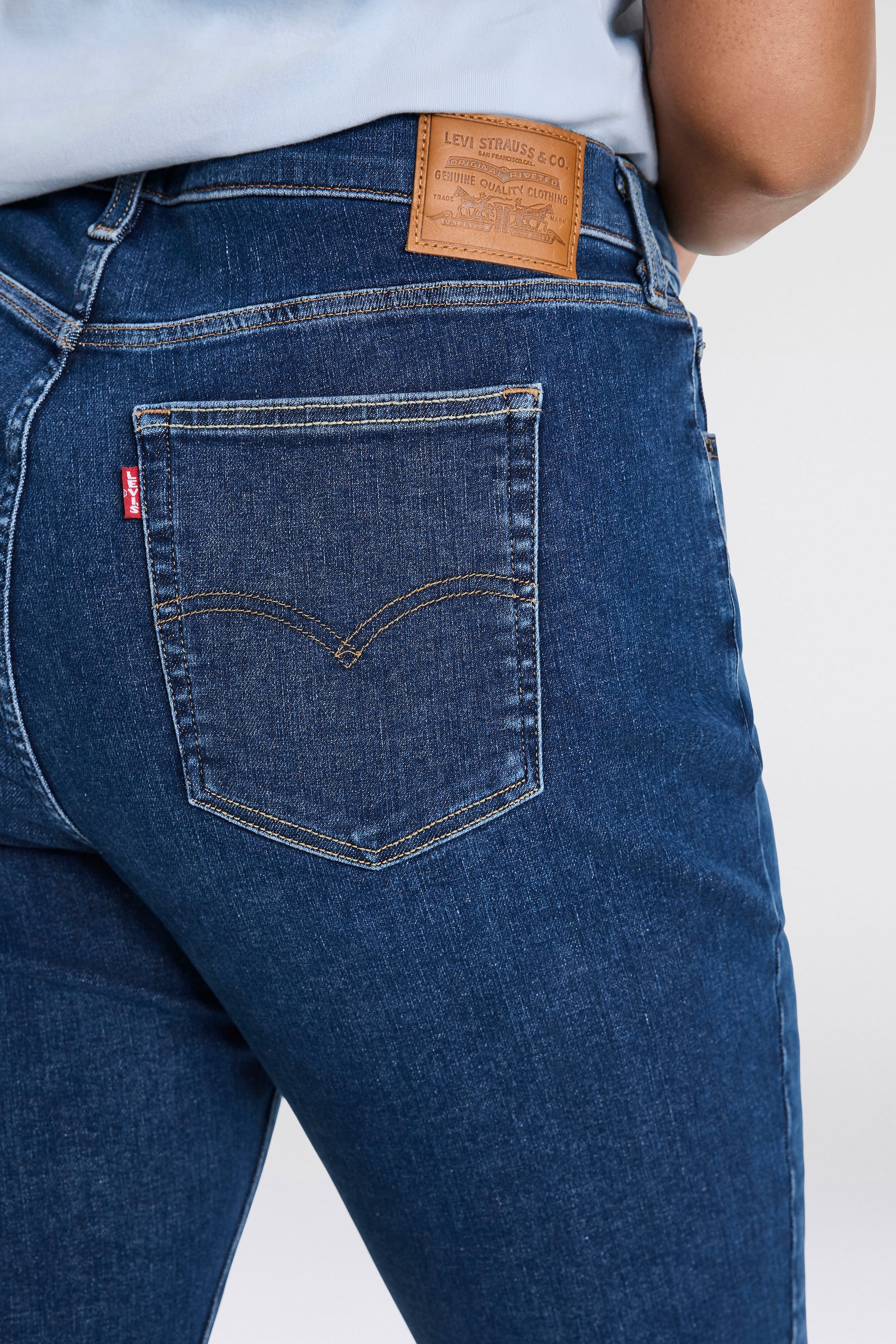 Levi's® Plus Skinny-fit-Jeans »721 PL HI RISE SKINNY«, sehr figurbetonter Schnitt