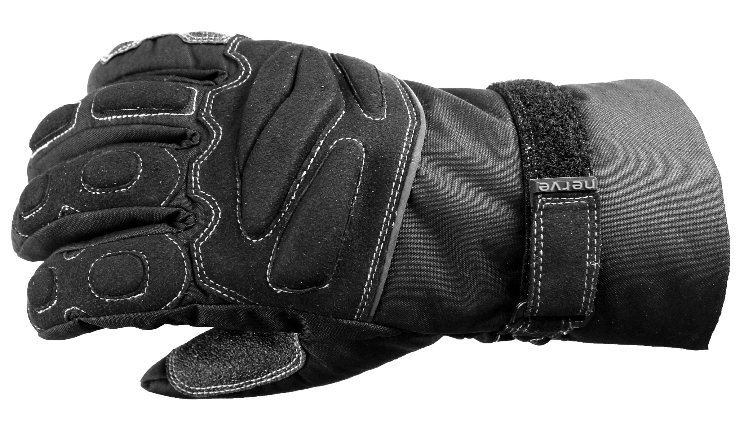 NERVE Motorradhandschuhe »KQ08« Polsterung an Fingern und Knöcheln