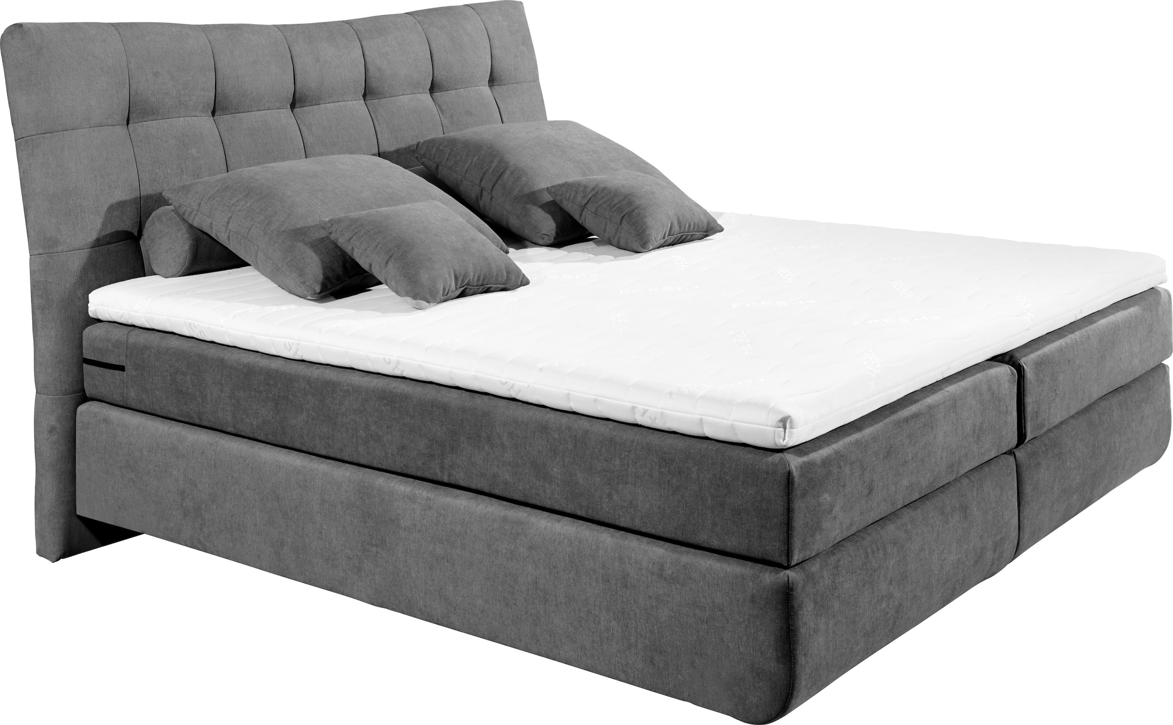ED EXCITING DESIGN Boxspringbett »Malibu«, inkl. Topper