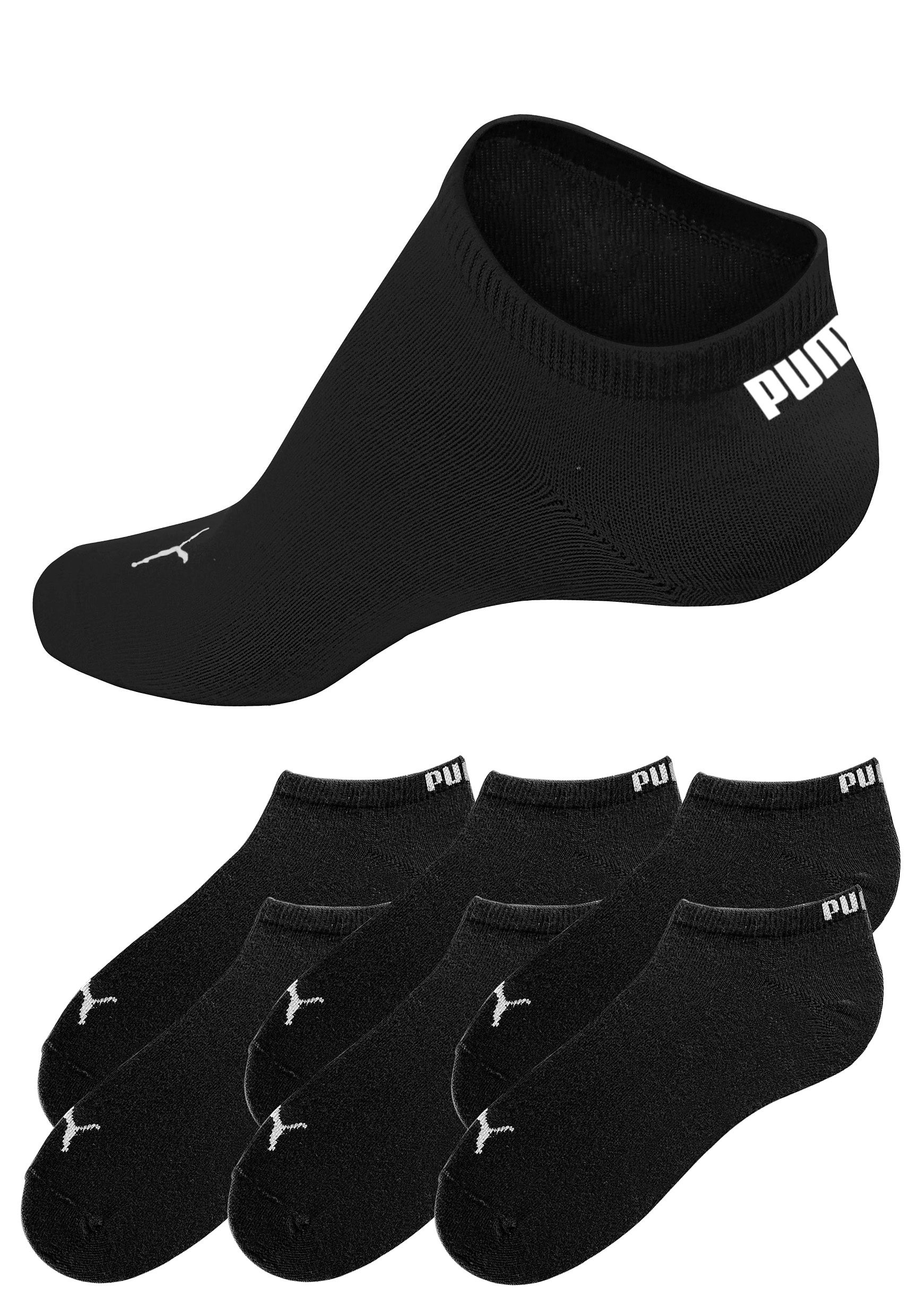 PUMA Sneakersocken, (6 Paar), in klassischer Form