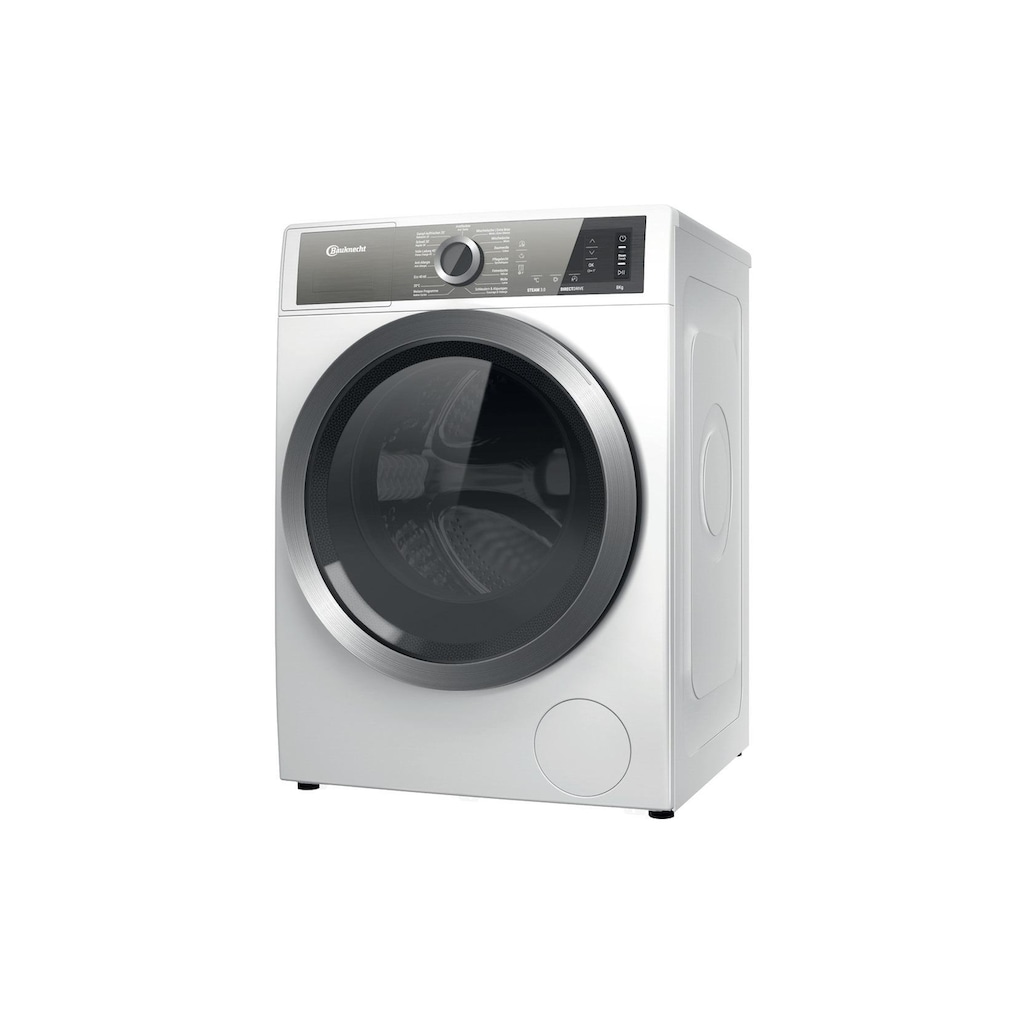 BAUKNECHT Waschmaschine »CH Links«, B6 W845WB, 8 kg, 1300 U/min