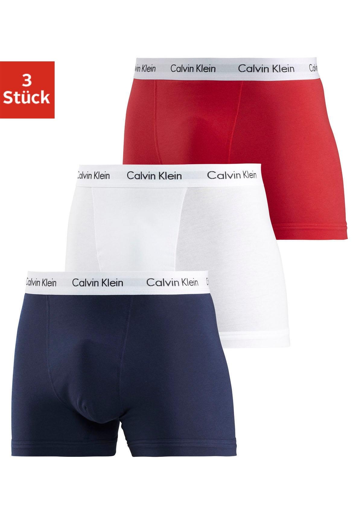 Calvin Klein Underwear Boxer »CK Boxer 3x« 3 Stk. mit Logoschriftzug am Bund