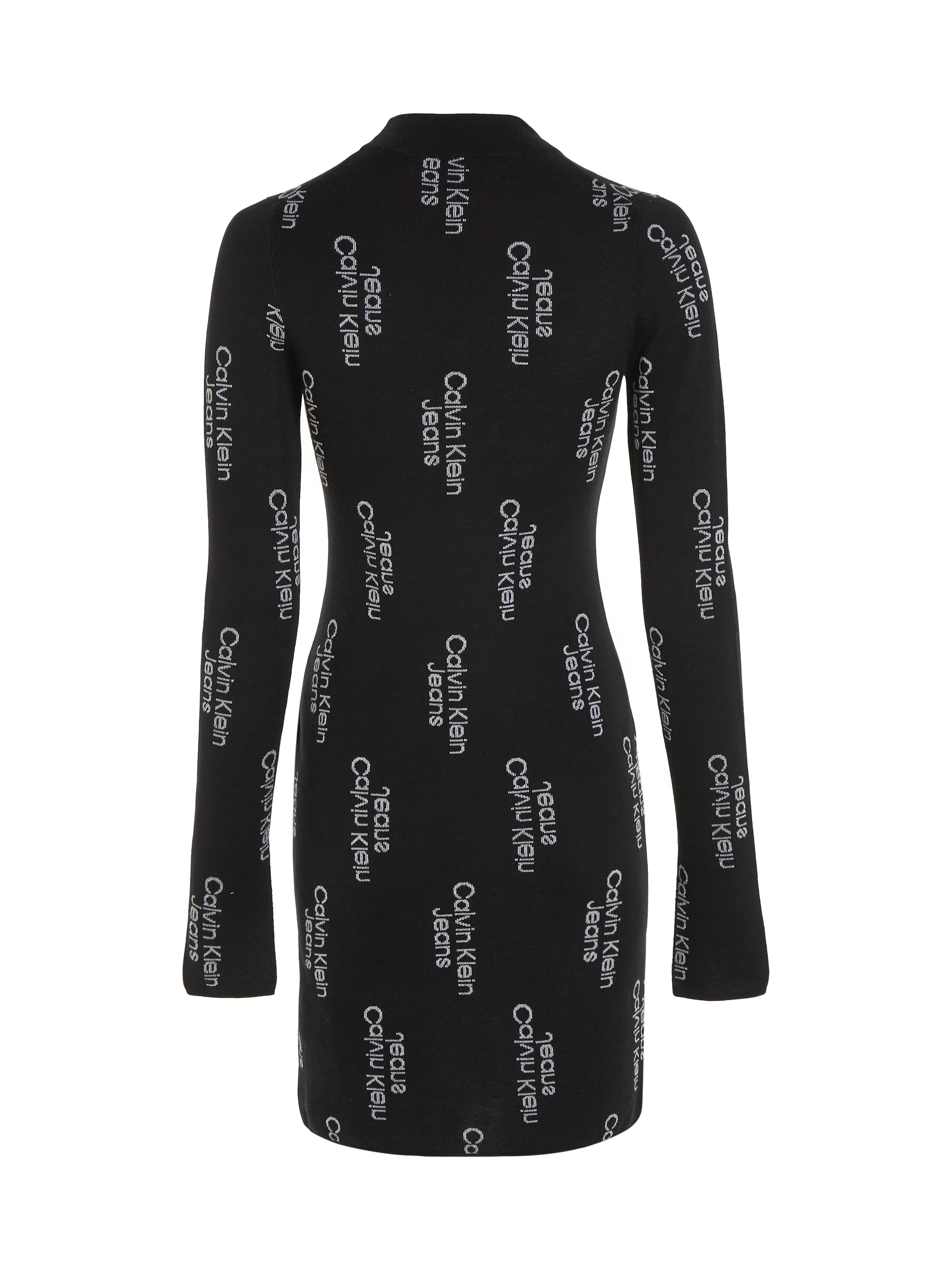 Calvin Klein Jeans Sweatkleid »LOGO JACQUARD SWEATER DRESS«