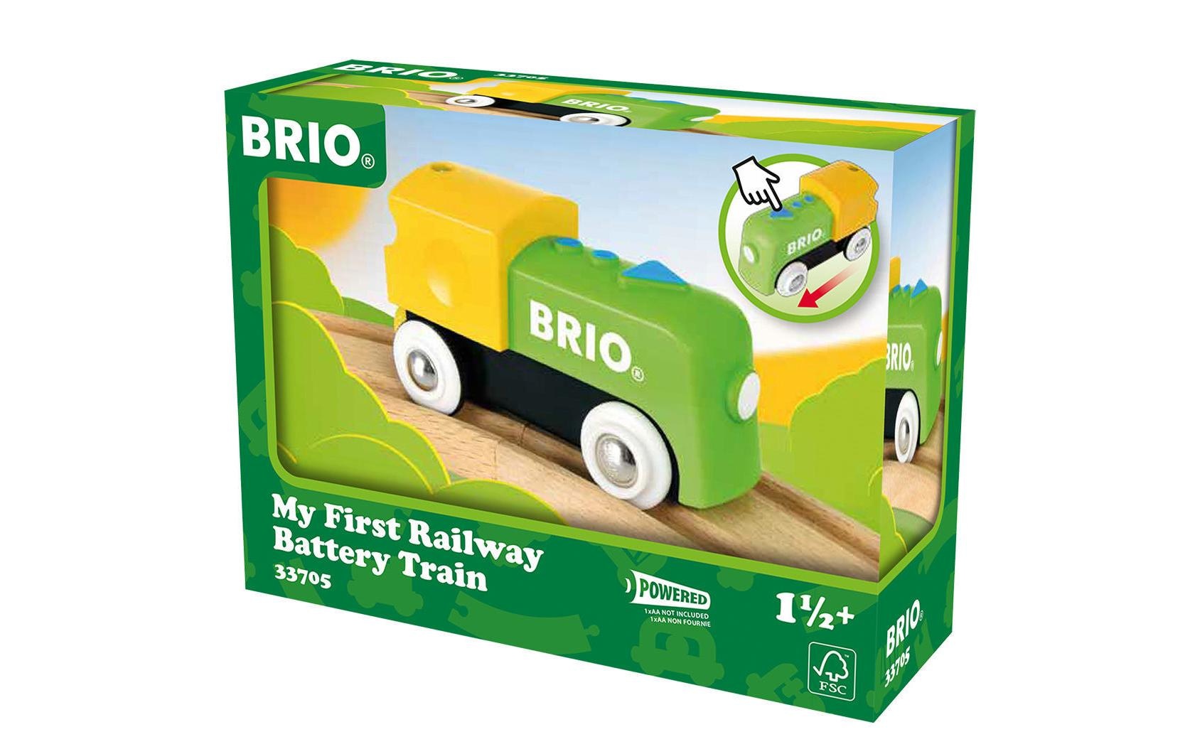 BRIO® Spielzeugeisenbahn-Lokomotive »Meine erste Batterielok«