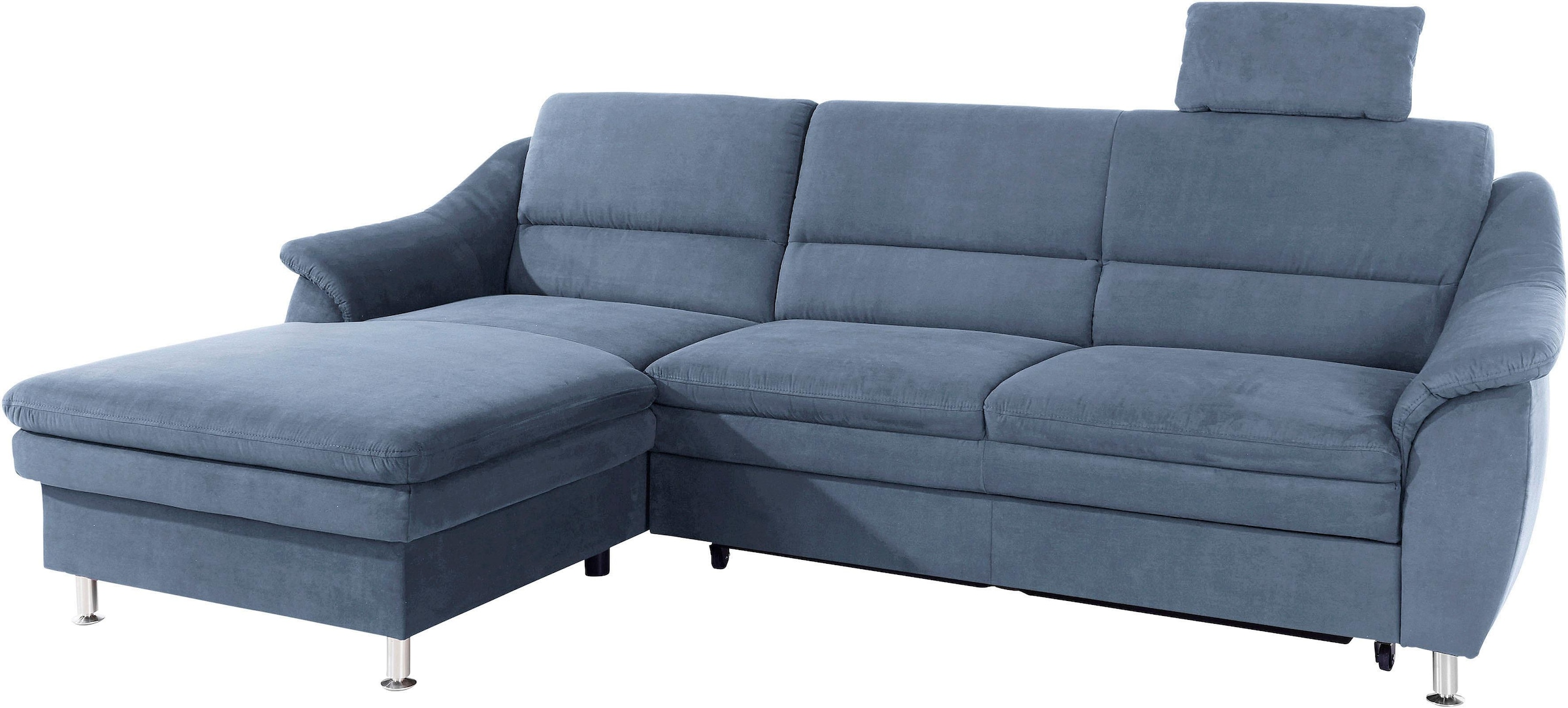 sit&more Ecksofa »Cardoso L-Form«, mit Federkern, wahlweise mit Bettfunktion