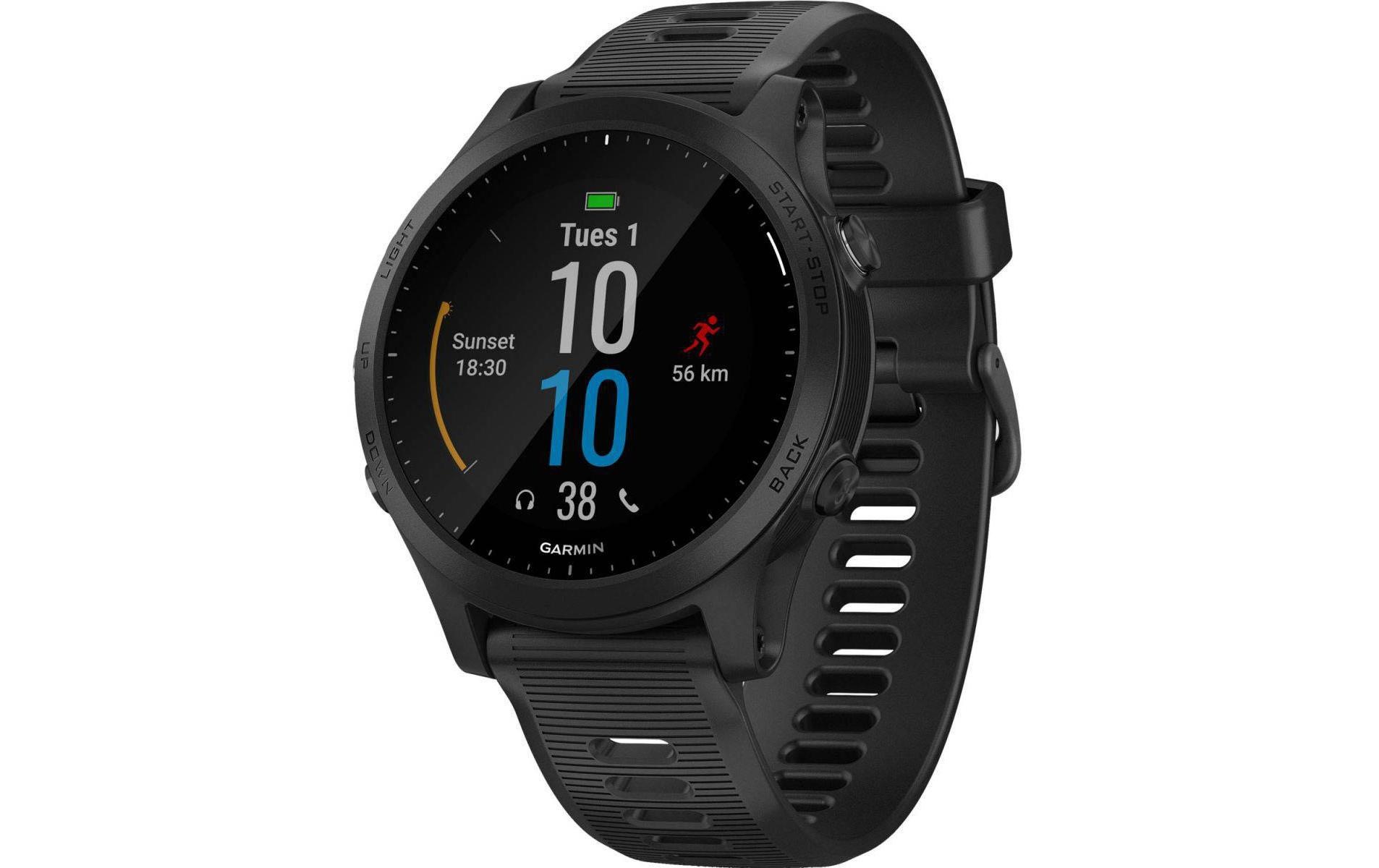 Garmin Fitnessuhr »GPS-Sportuhr Forerunner 945 Schwarz«, (Garmin)