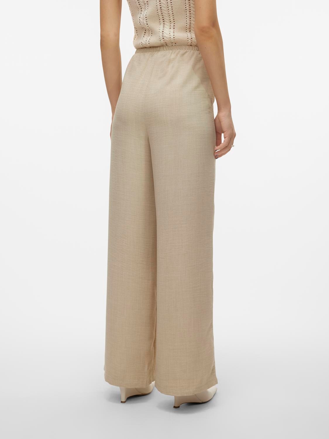Vero Moda Schlupfhose »VMMELANEY HW LOOSE PANT WVN GA NOOS«