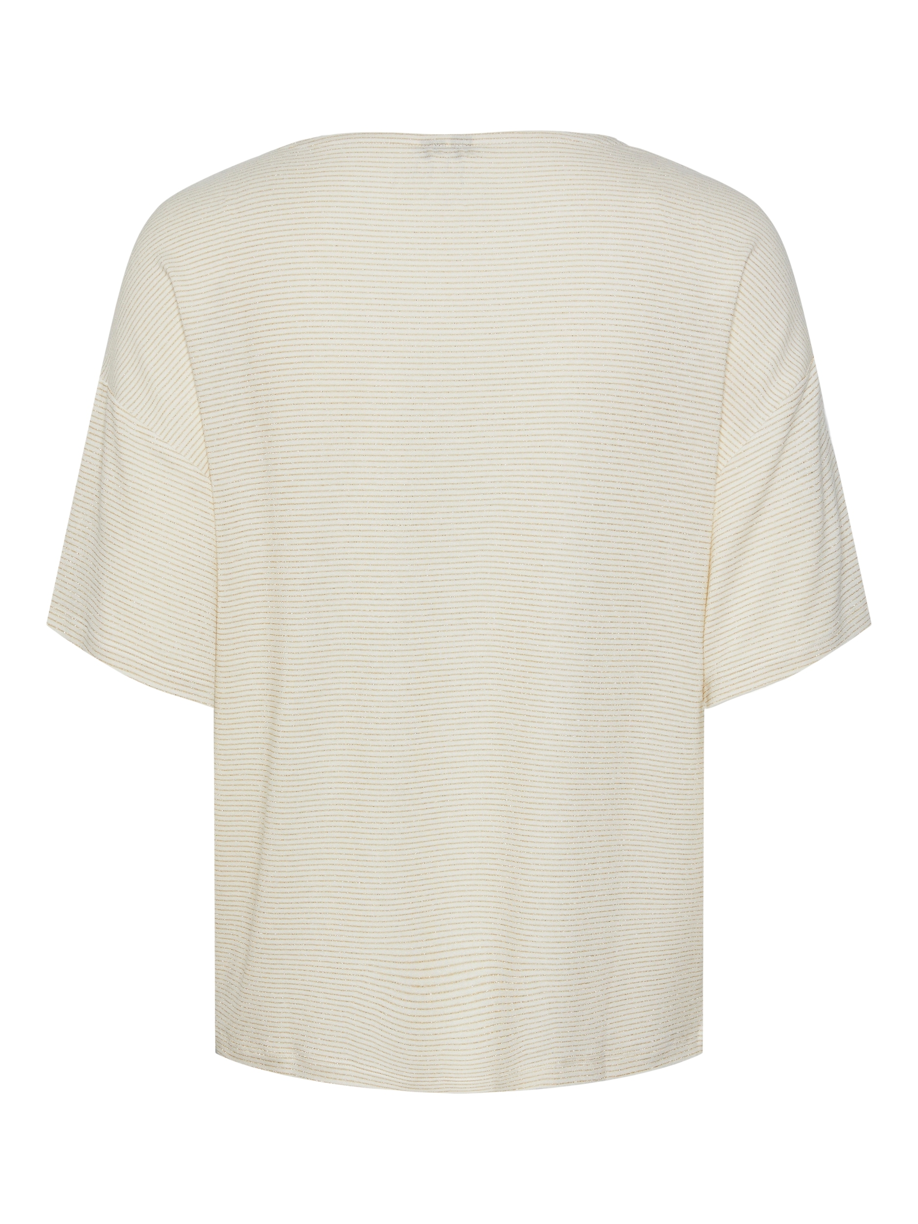 STRIPES bei TEE NOOS« pieces V-Shirt OVERSIZED LUREX online Schweiz Jelmoli-Versand »PCBILLO kaufen